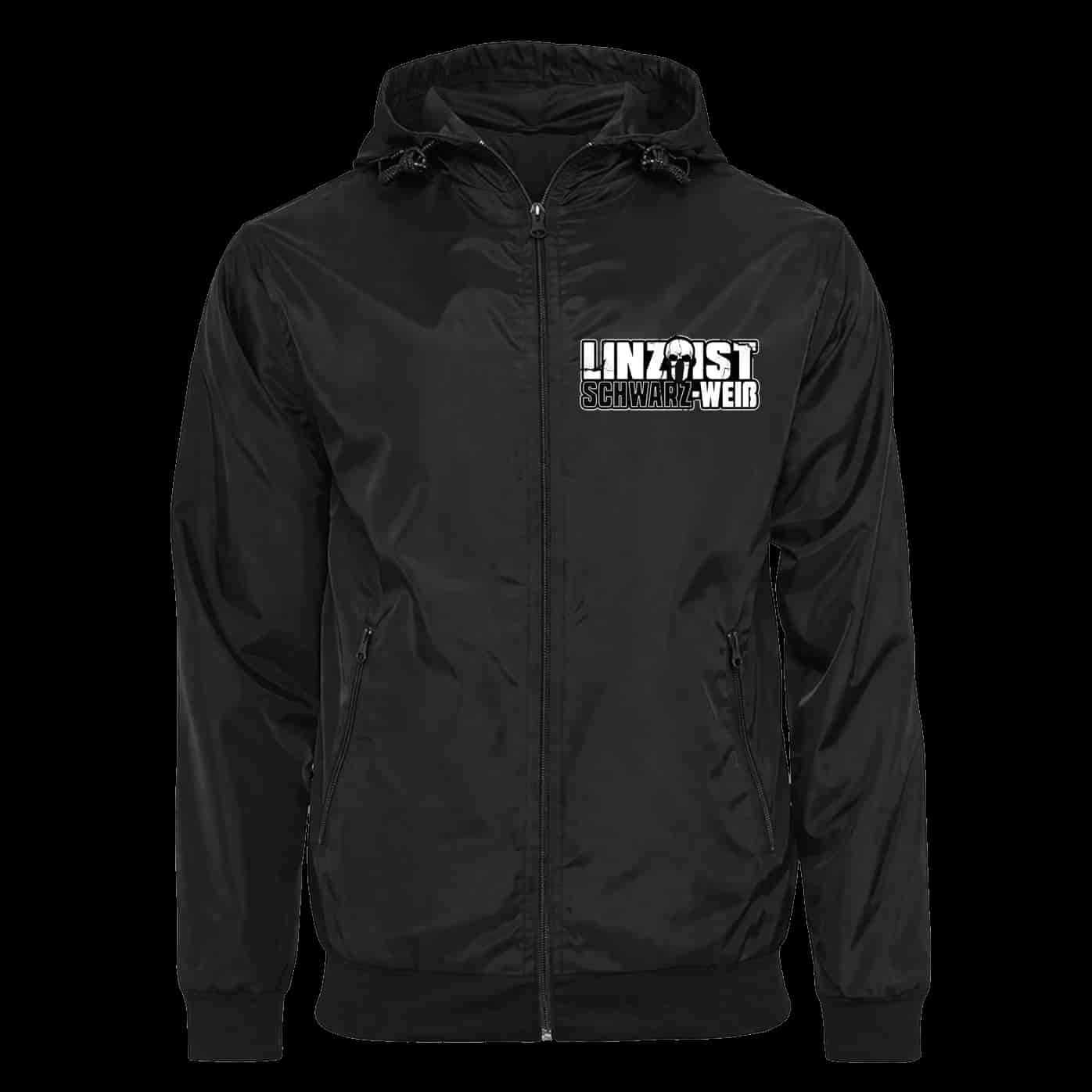 Linz ist schwarz-weiß Jacket with Zip-Off Balaclava