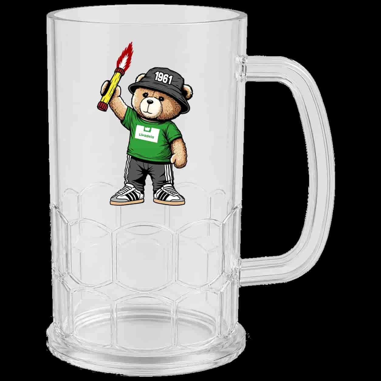 Livadeia 1961 bear Beer Mug