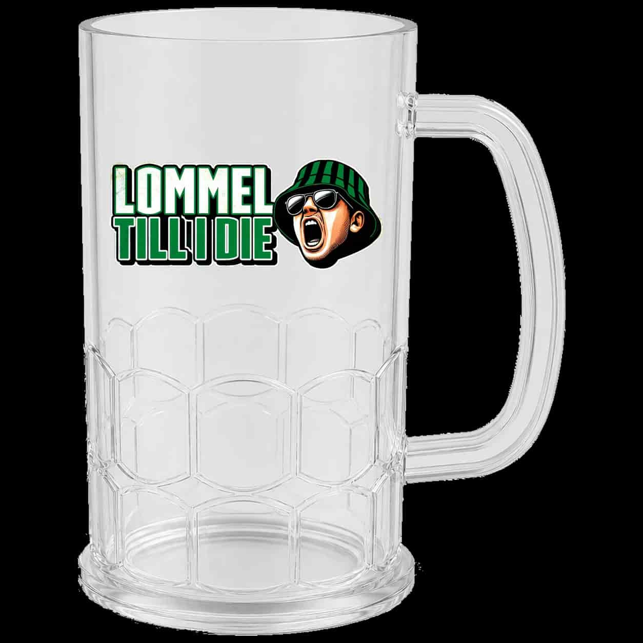 Lommel Till I die Beer Mug