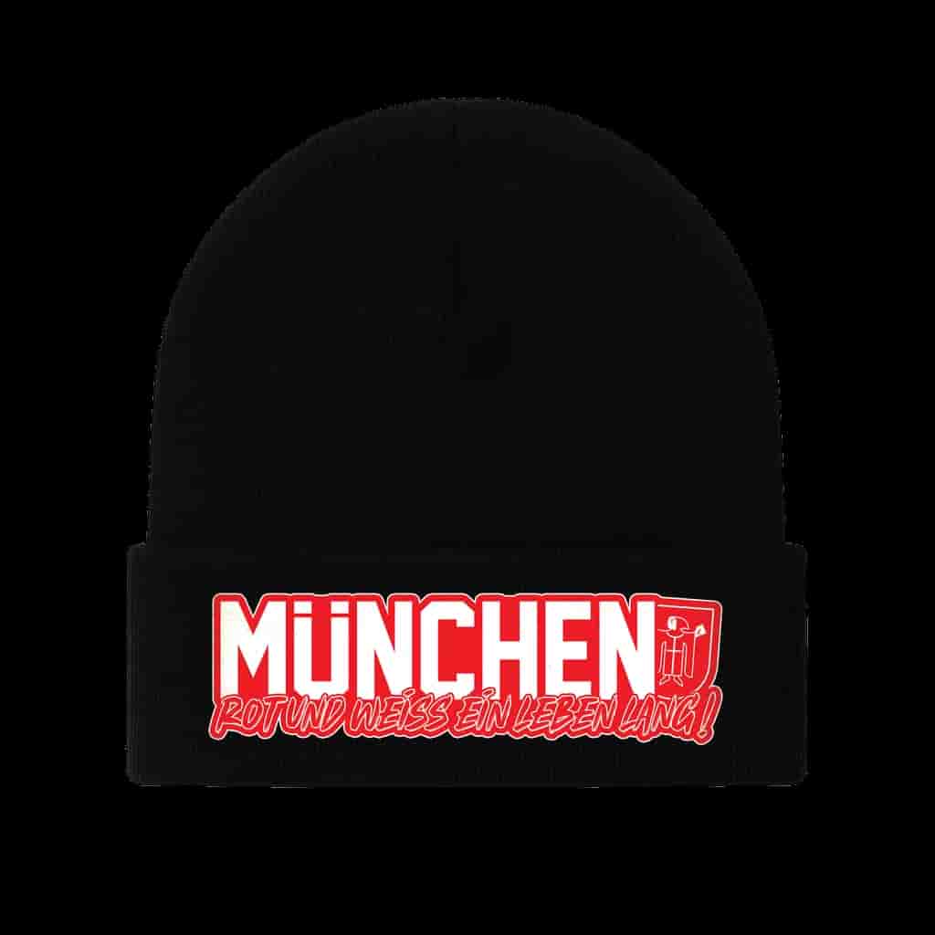 München, rot und weiss ein leben lang Beanie