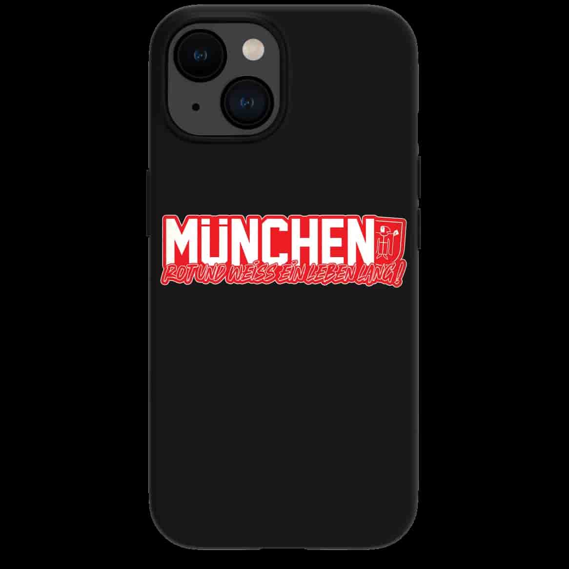 München, rot und weiss ein leben lang Iphone Case