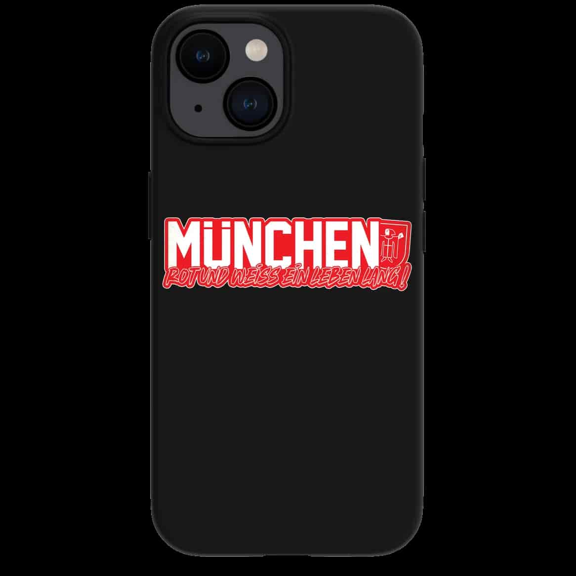 München, rot und weiss ein leben lang Iphone Case