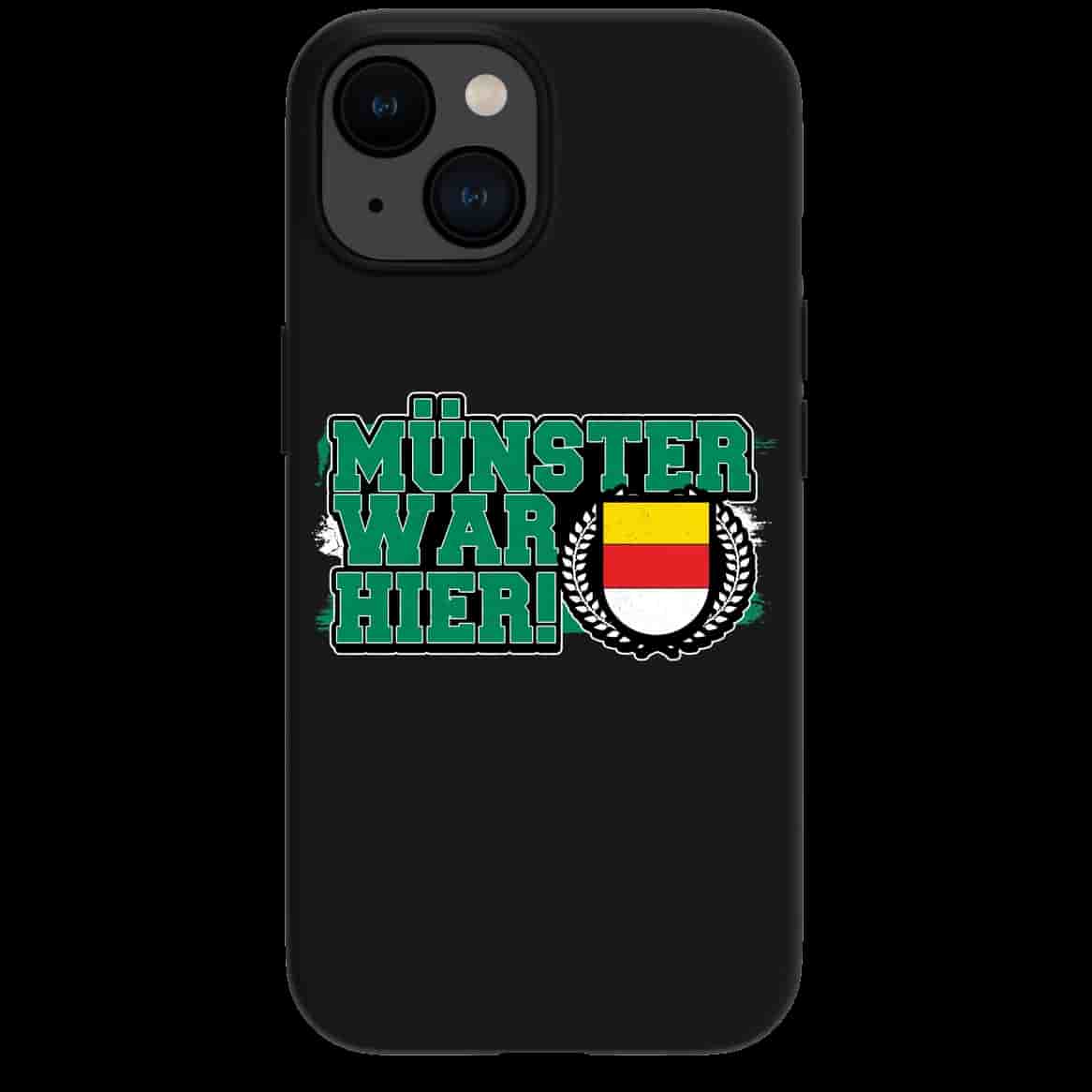 Münster war hier Iphone Case