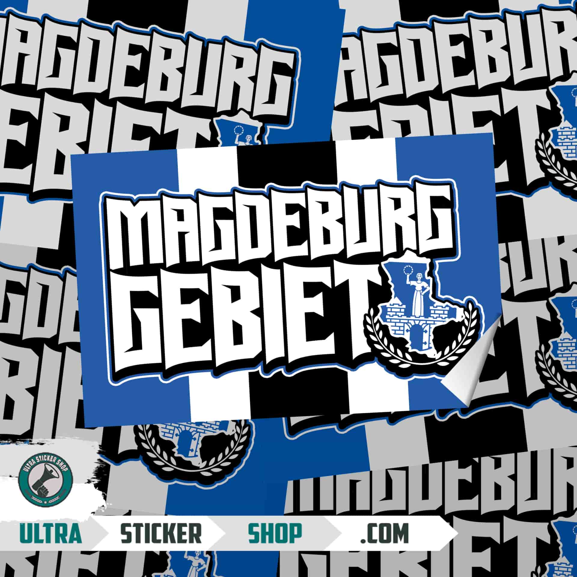 Magdeburg Gebiet Stickers