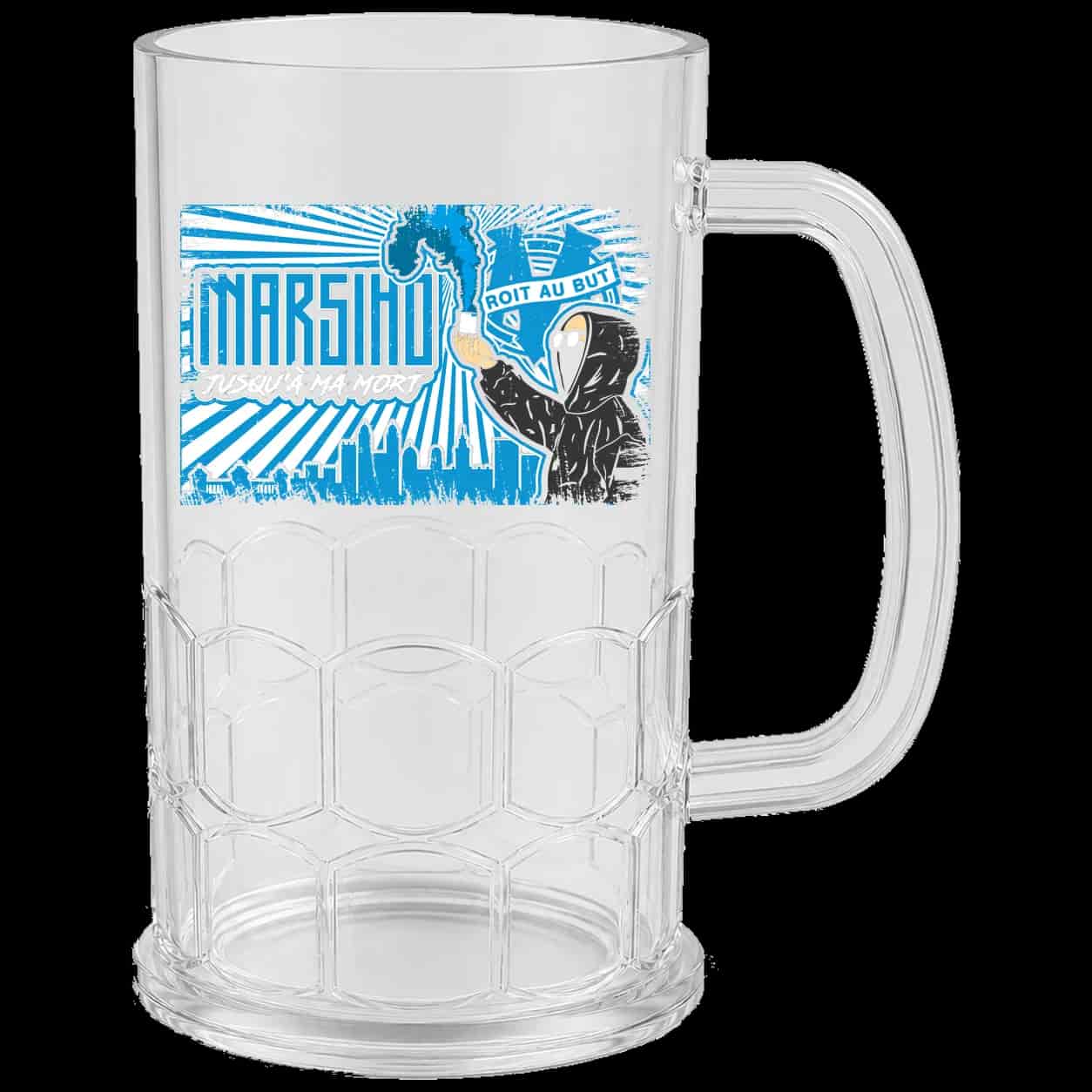 MARSINO ROIT AU BUT JUSQU'À MA MORT Beer Mug