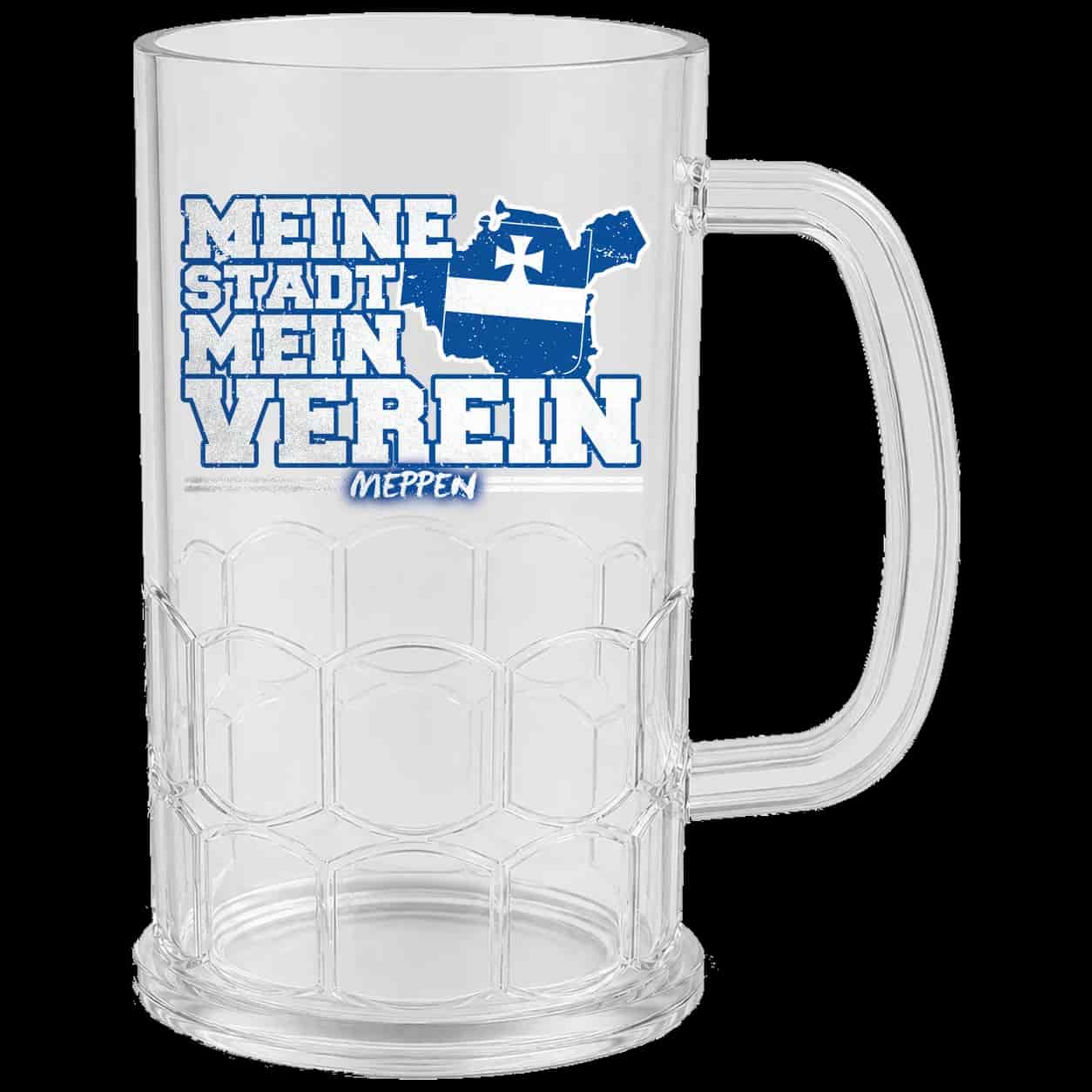 Meppen Meine stadt mein verein Beer Mug