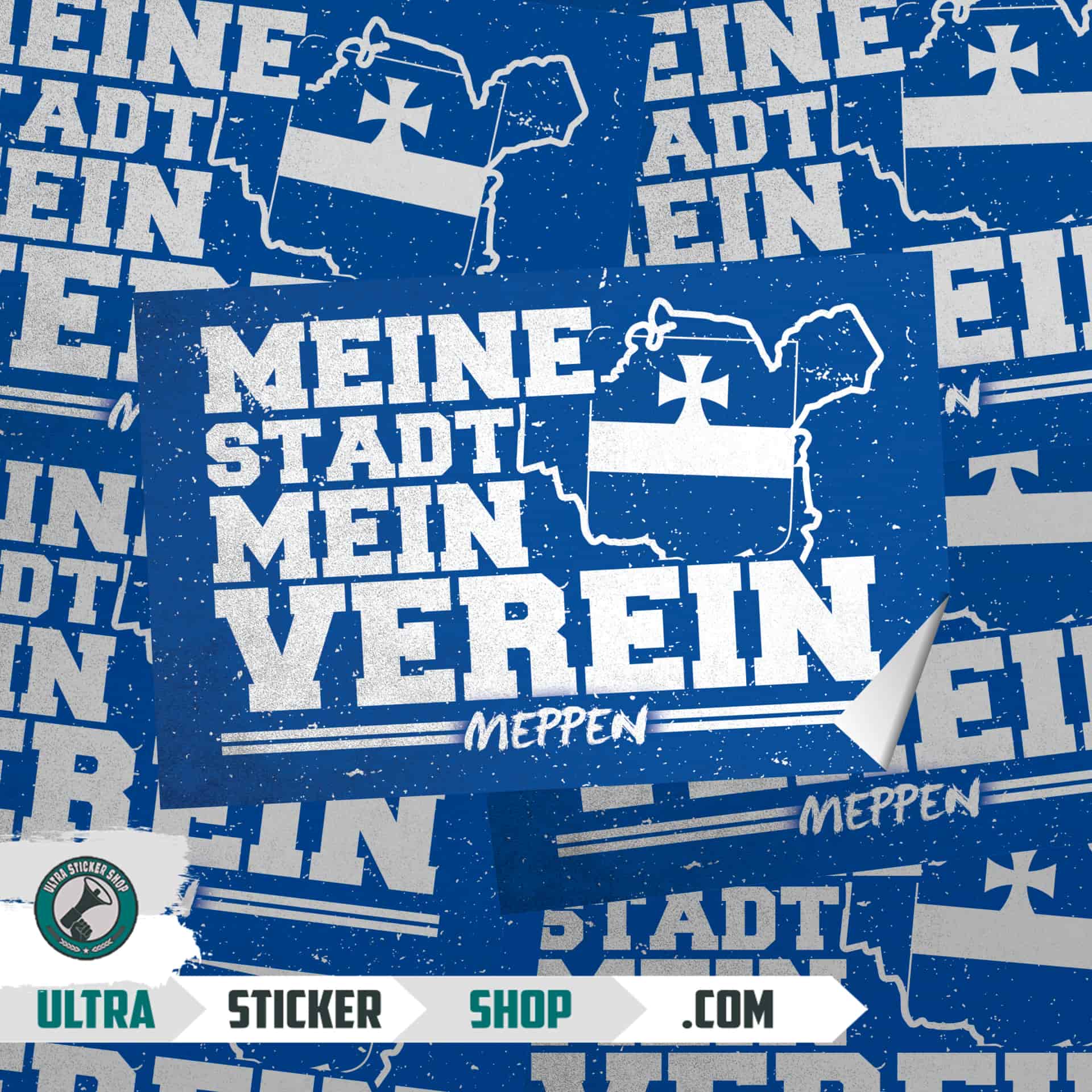 Meppen Meine stadt mein verein Stickers