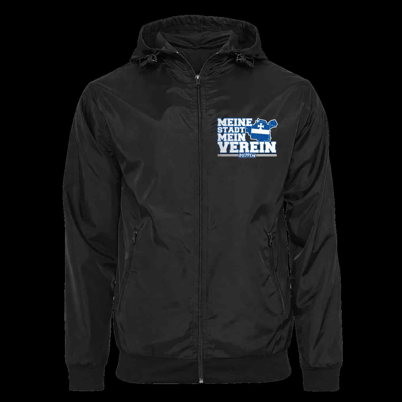 Meppen Meine stadt mein verein Jacket with Zip-Off Balaclava