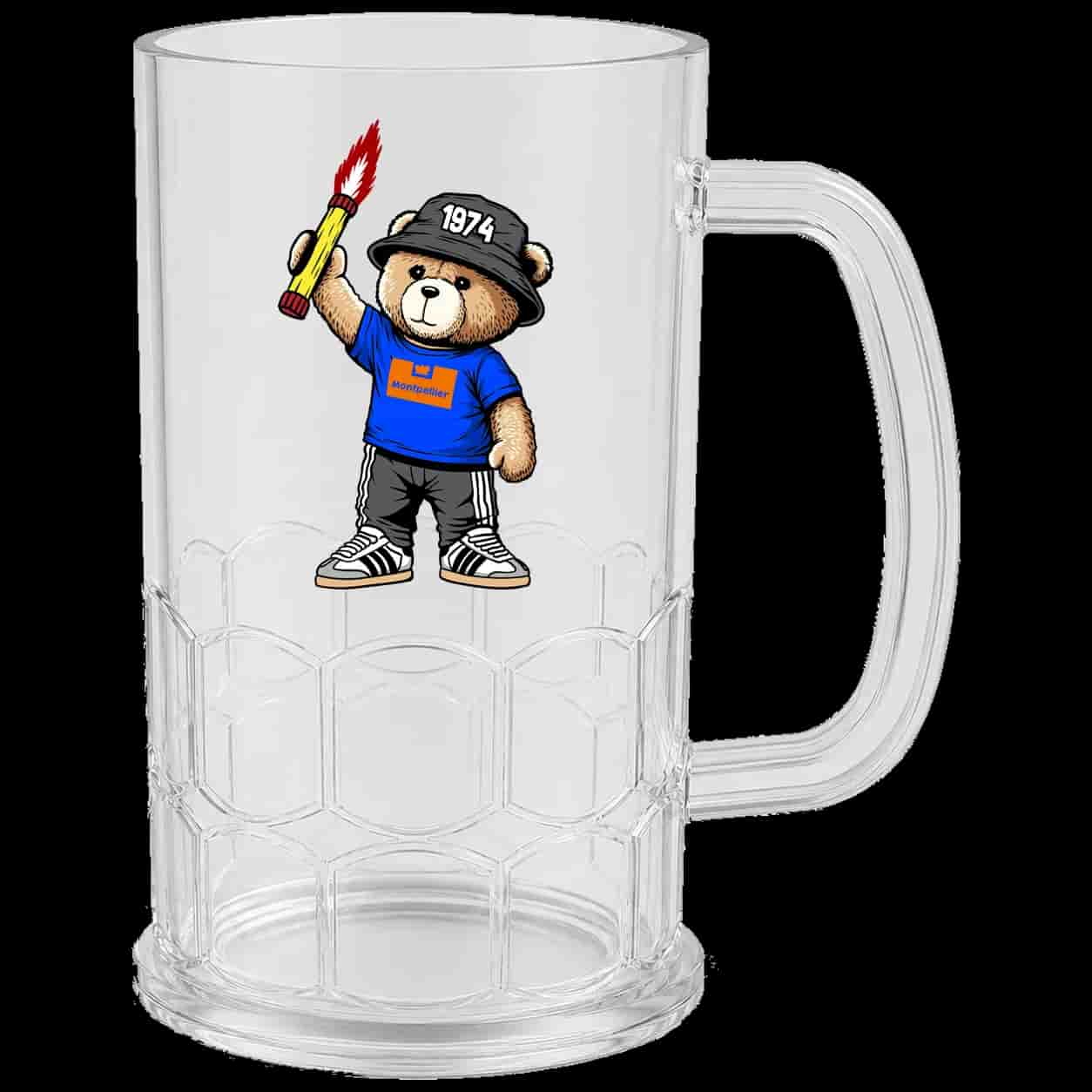 Montpellier 1974 bear Beer Mug
