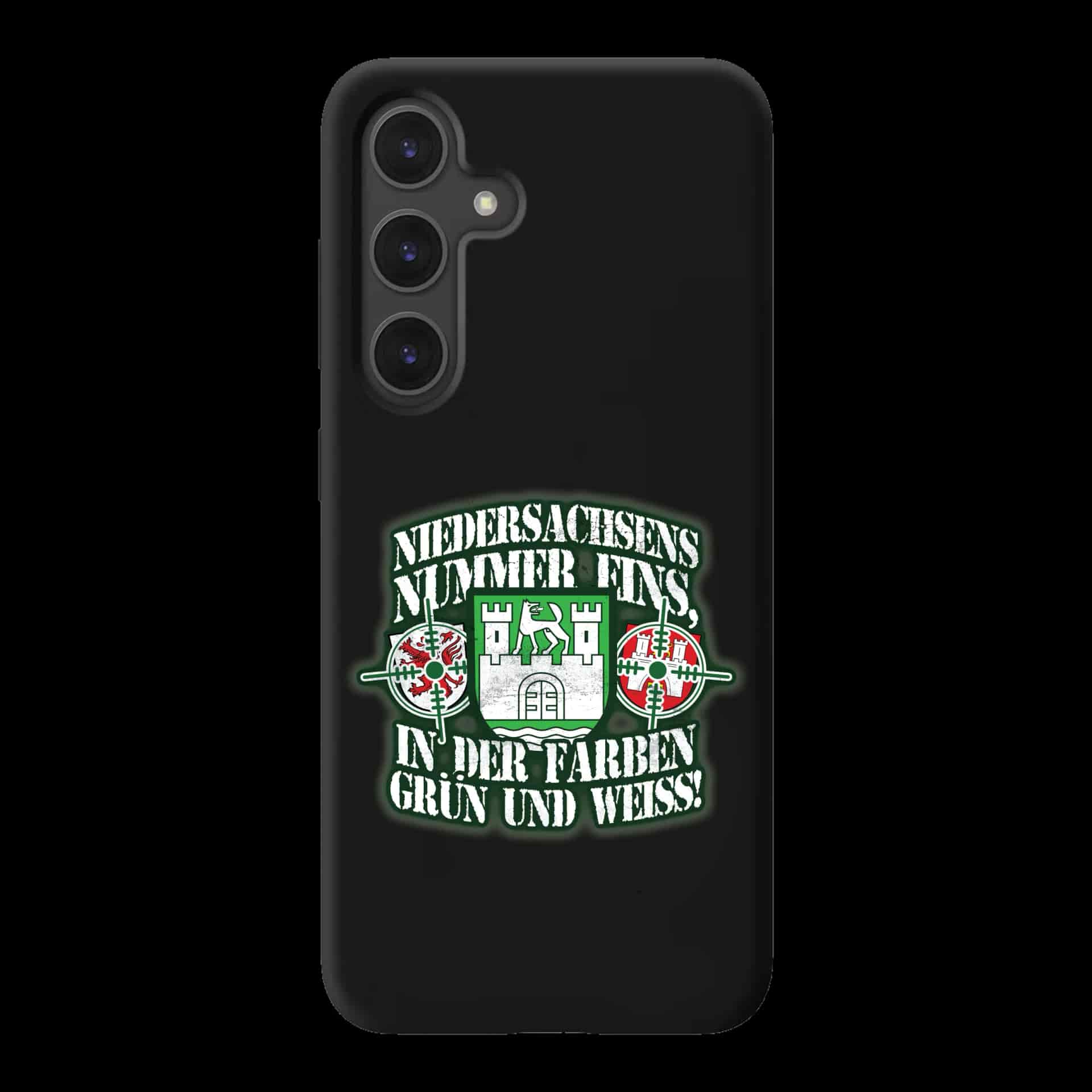 Niedersachsens nummer eins, in den farben grün und weiss Samsung Case