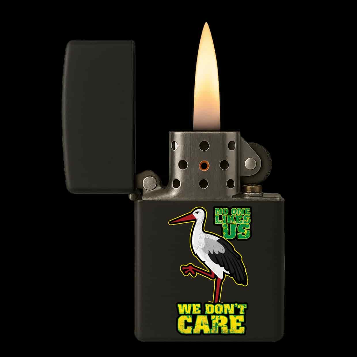 No one likes us we don't care- Den Haag Lighter