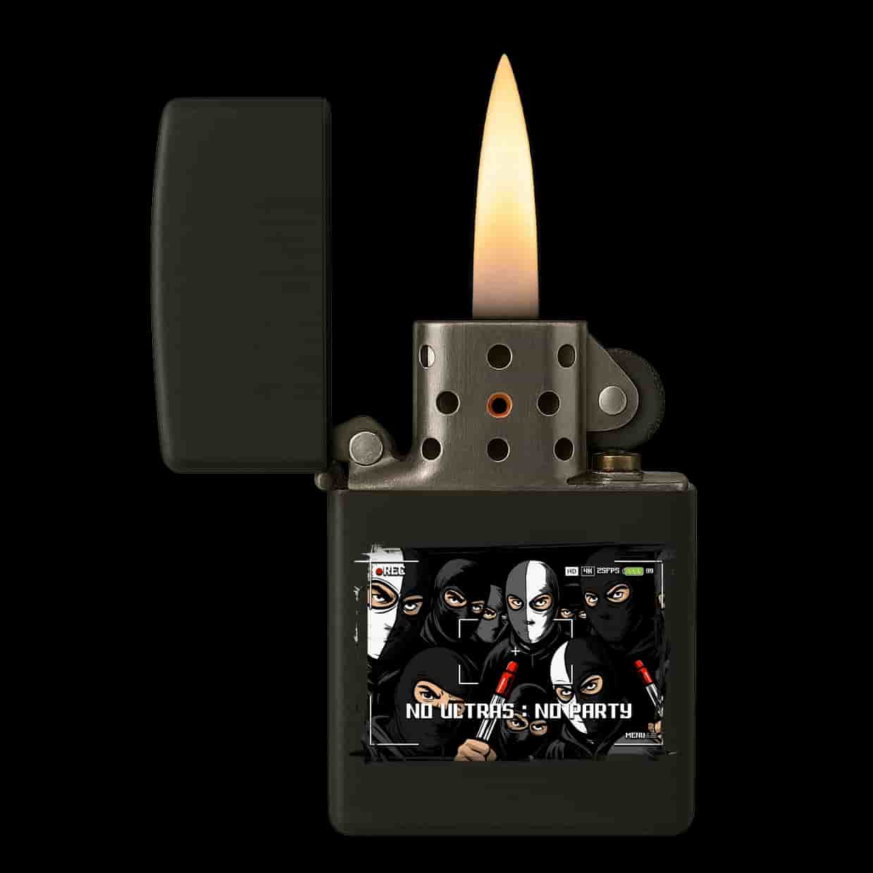 No ultras : No party Lighter