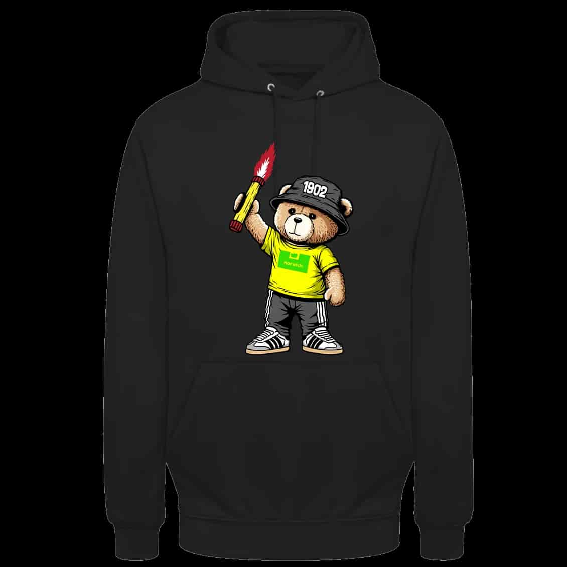 Norwich 1902 bear Hoodie