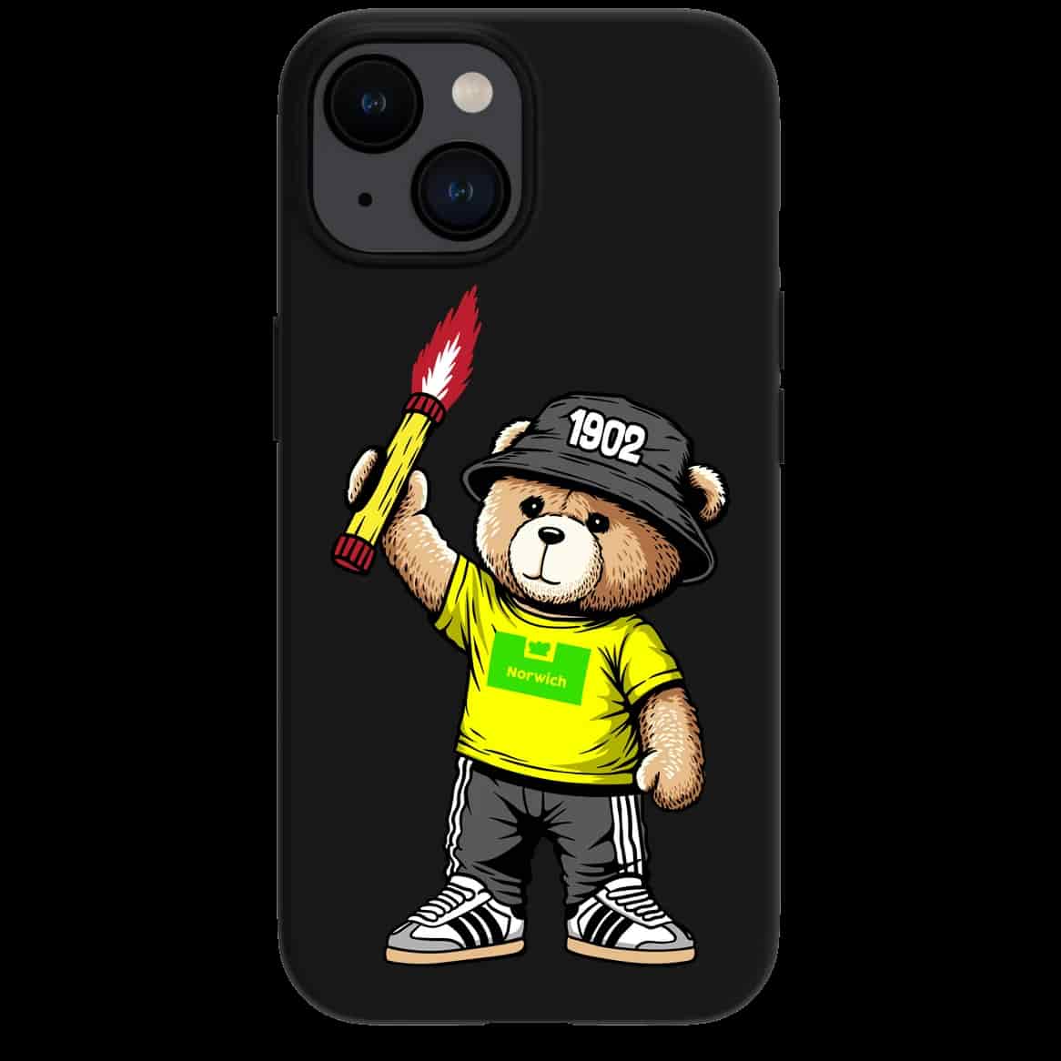 Norwich 1902 bear Iphone Case