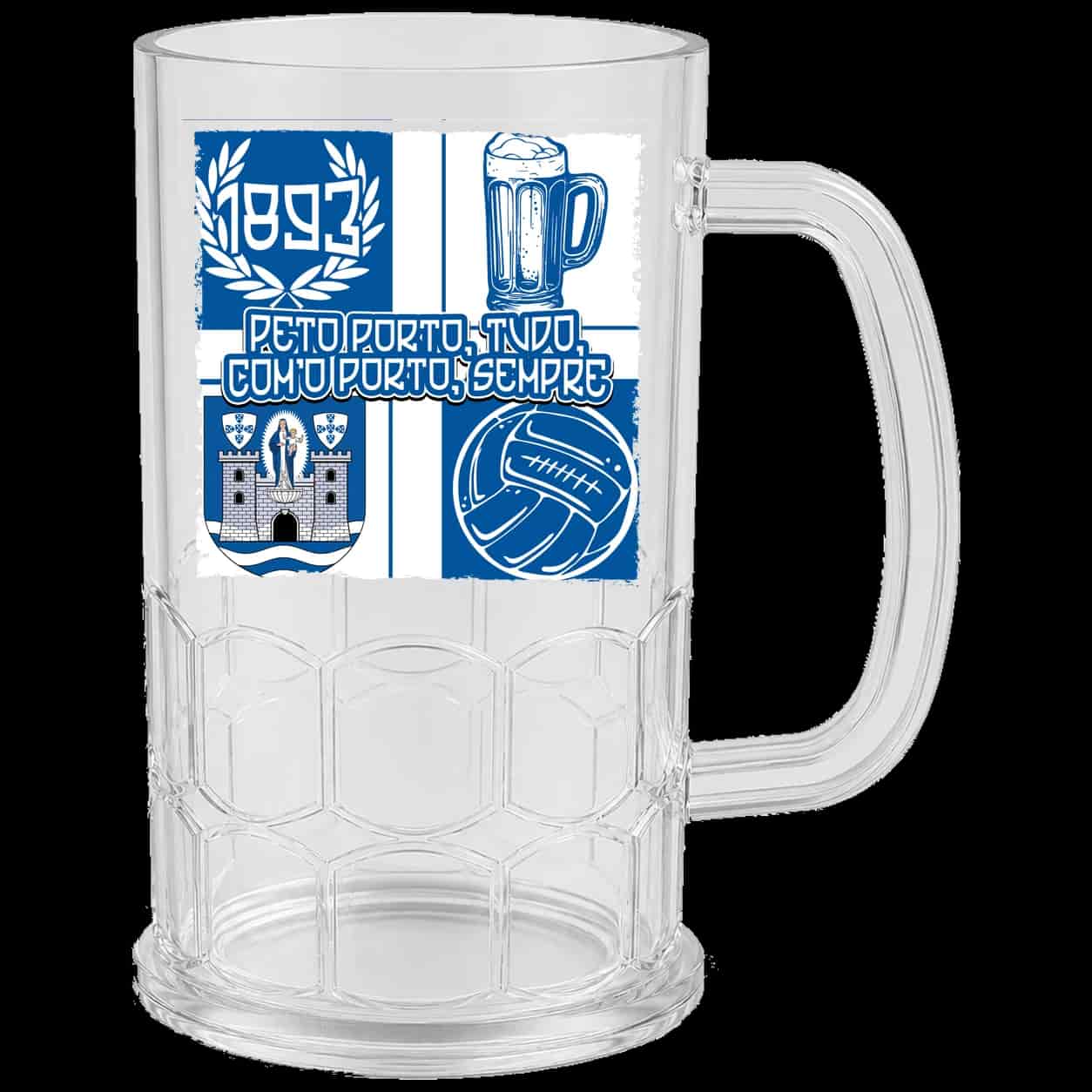 Pelo Porto, tudo. Com o Porto, sempre Beer Mug