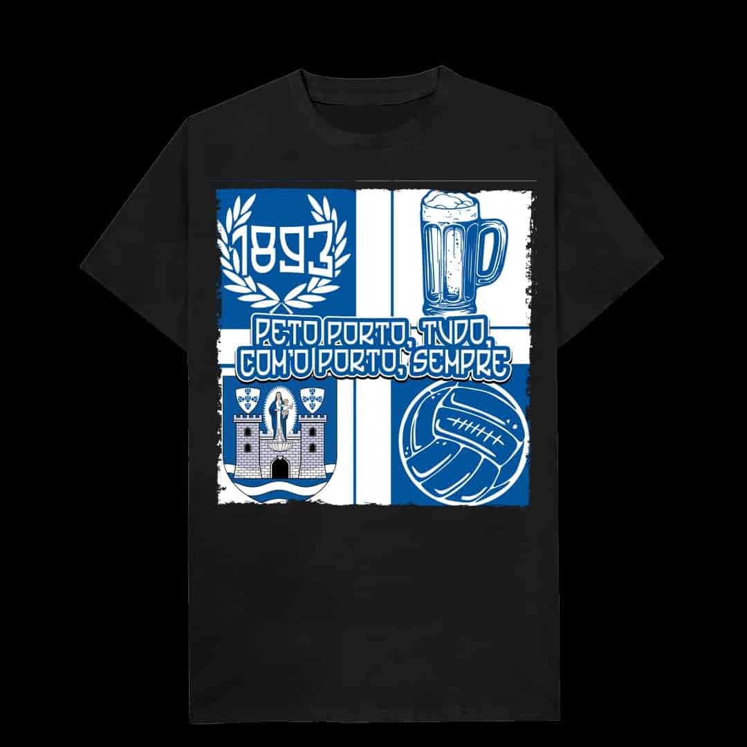 Pelo Porto, tudo. Com o Porto, sempre T-Shirt
