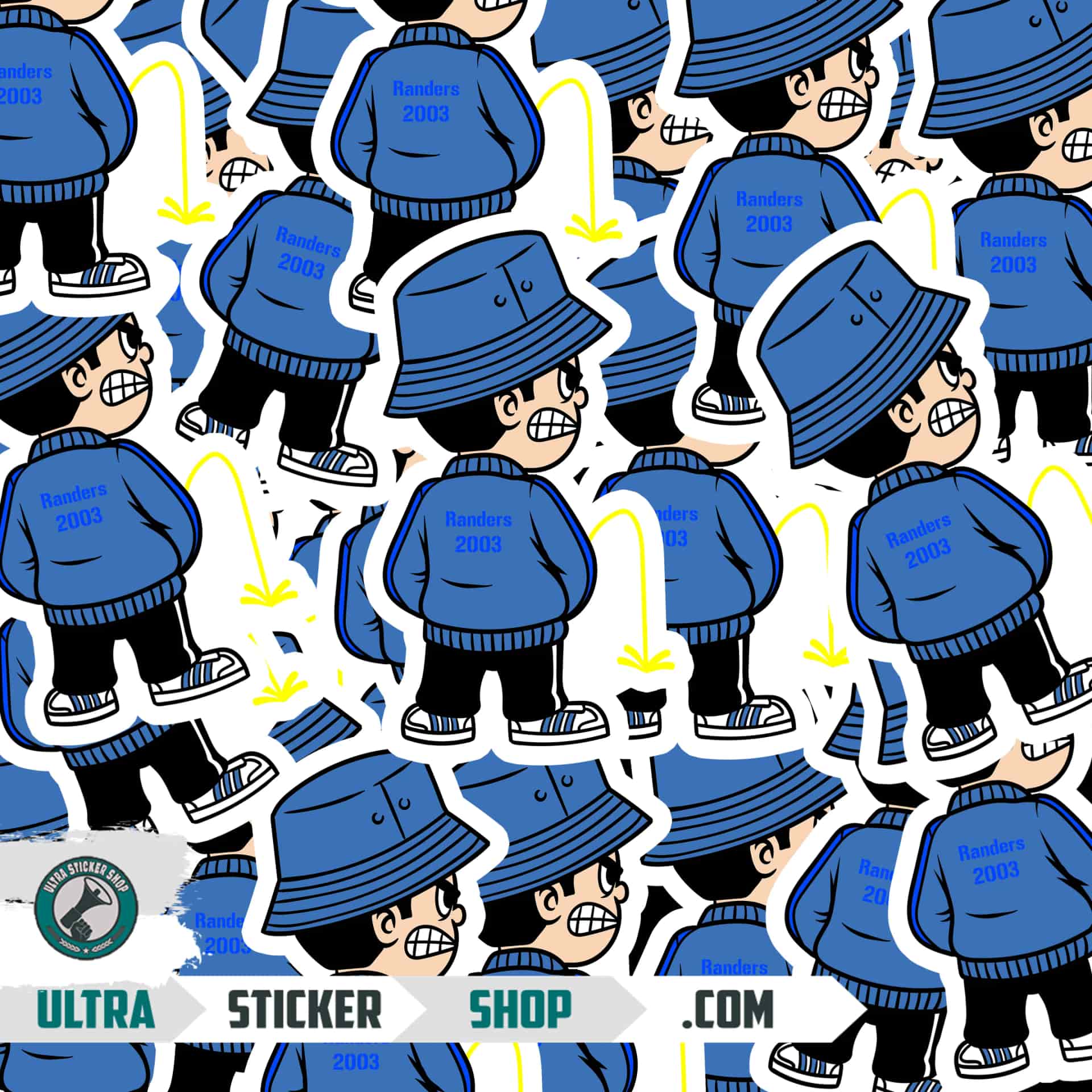 Randers 2003 Pee Kid Stickers