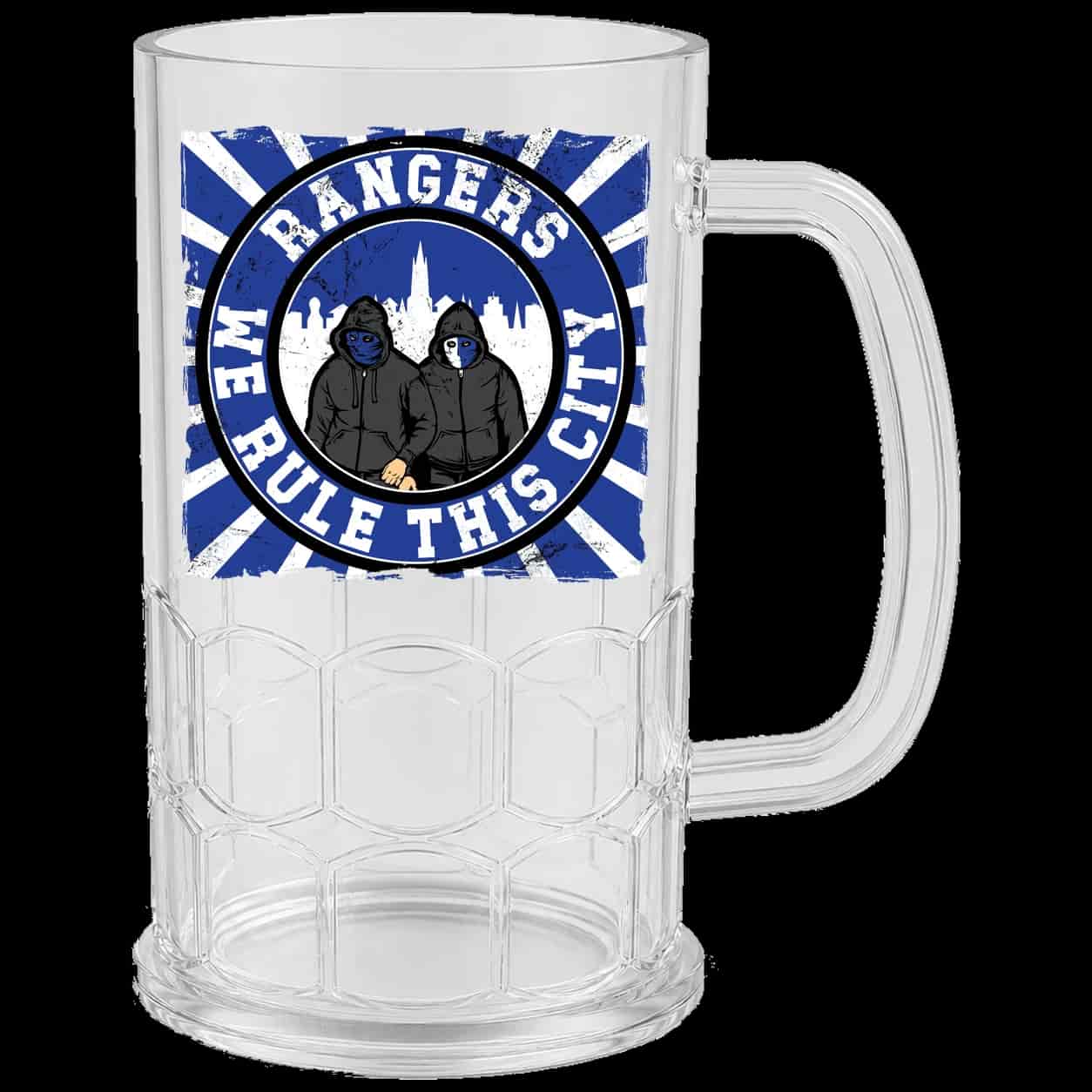 Rangers rule this city Beer Mug
