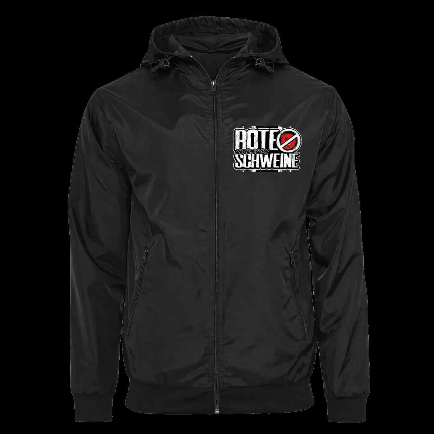 Rote schweine! Jacket with Zip-Off Balaclava