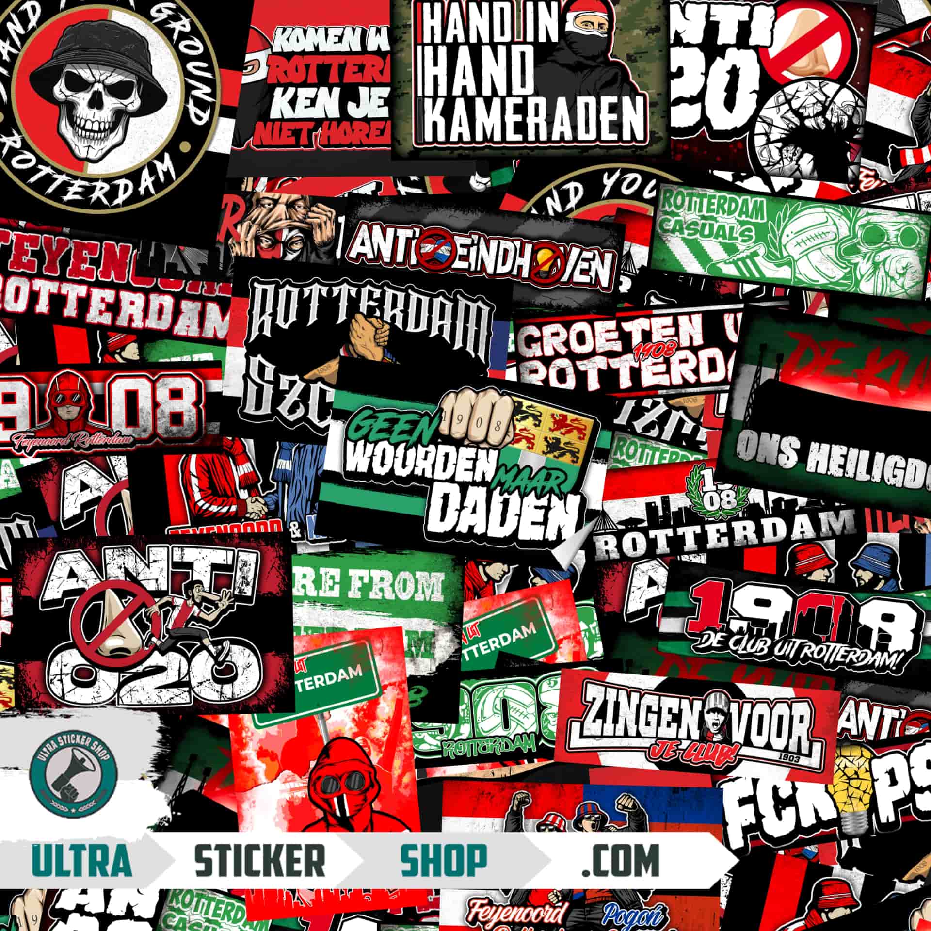 Rotterdam Sticker-Mix