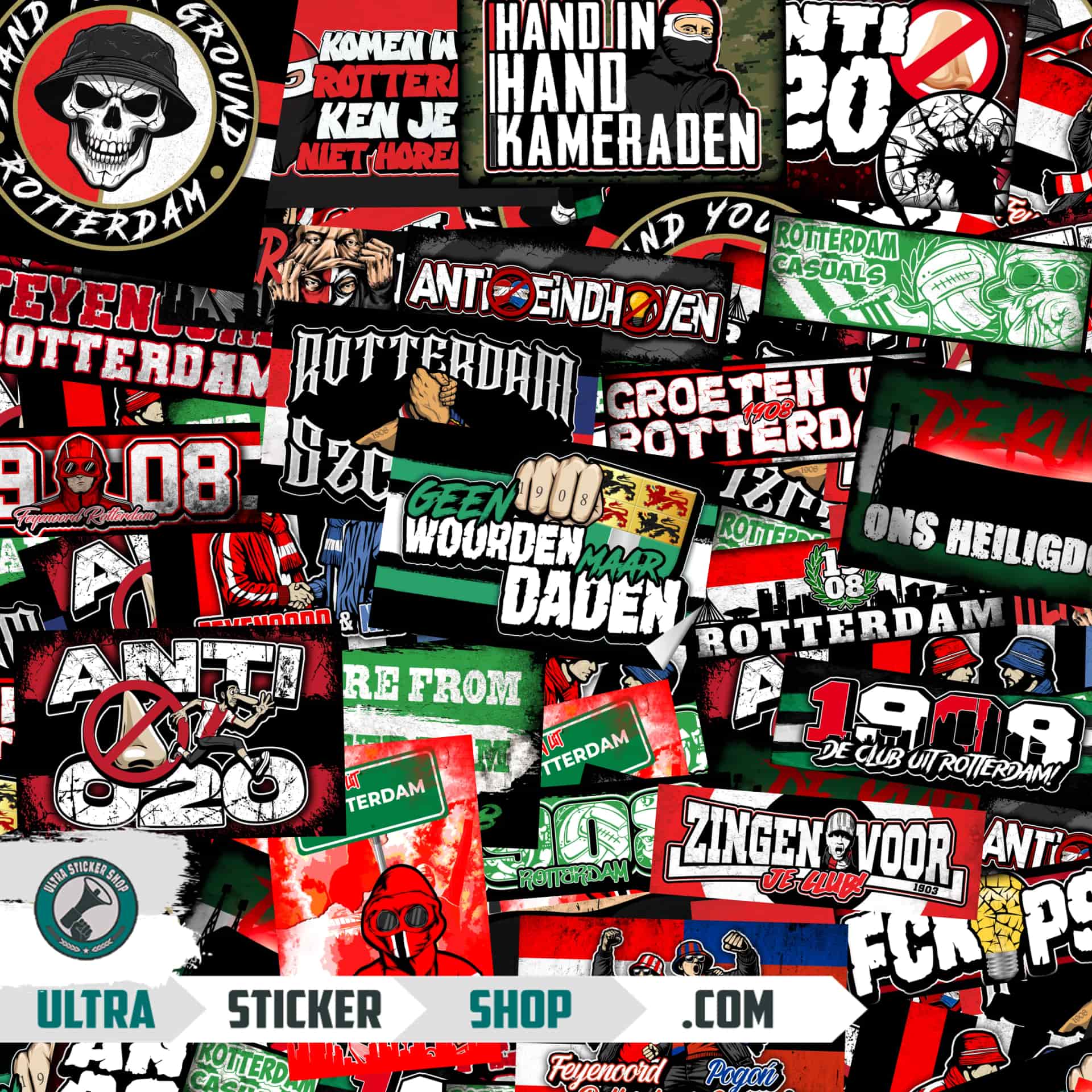 Rotterdam Sticker-Mix