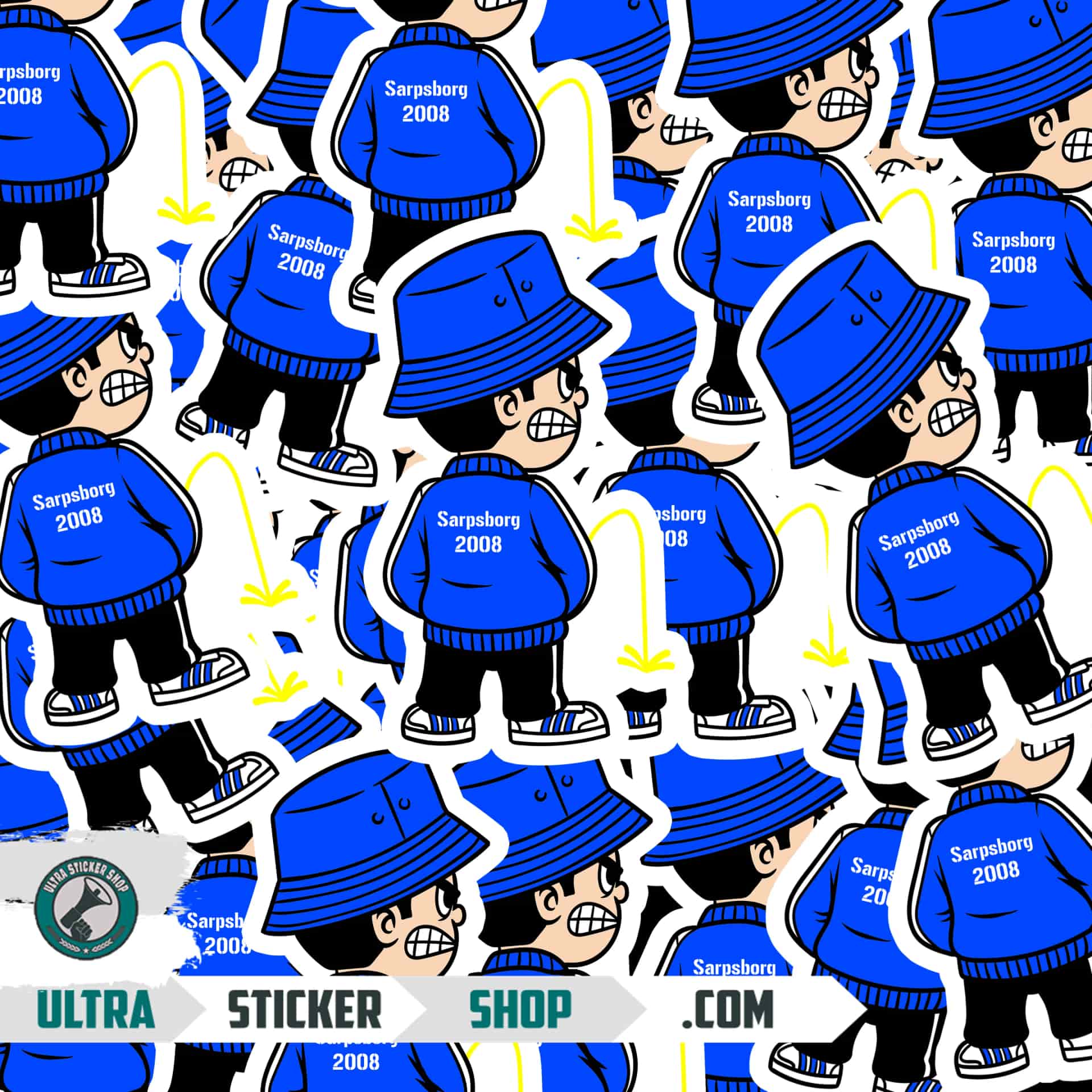 Sarpsborg 2008 Pee Kid Stickers