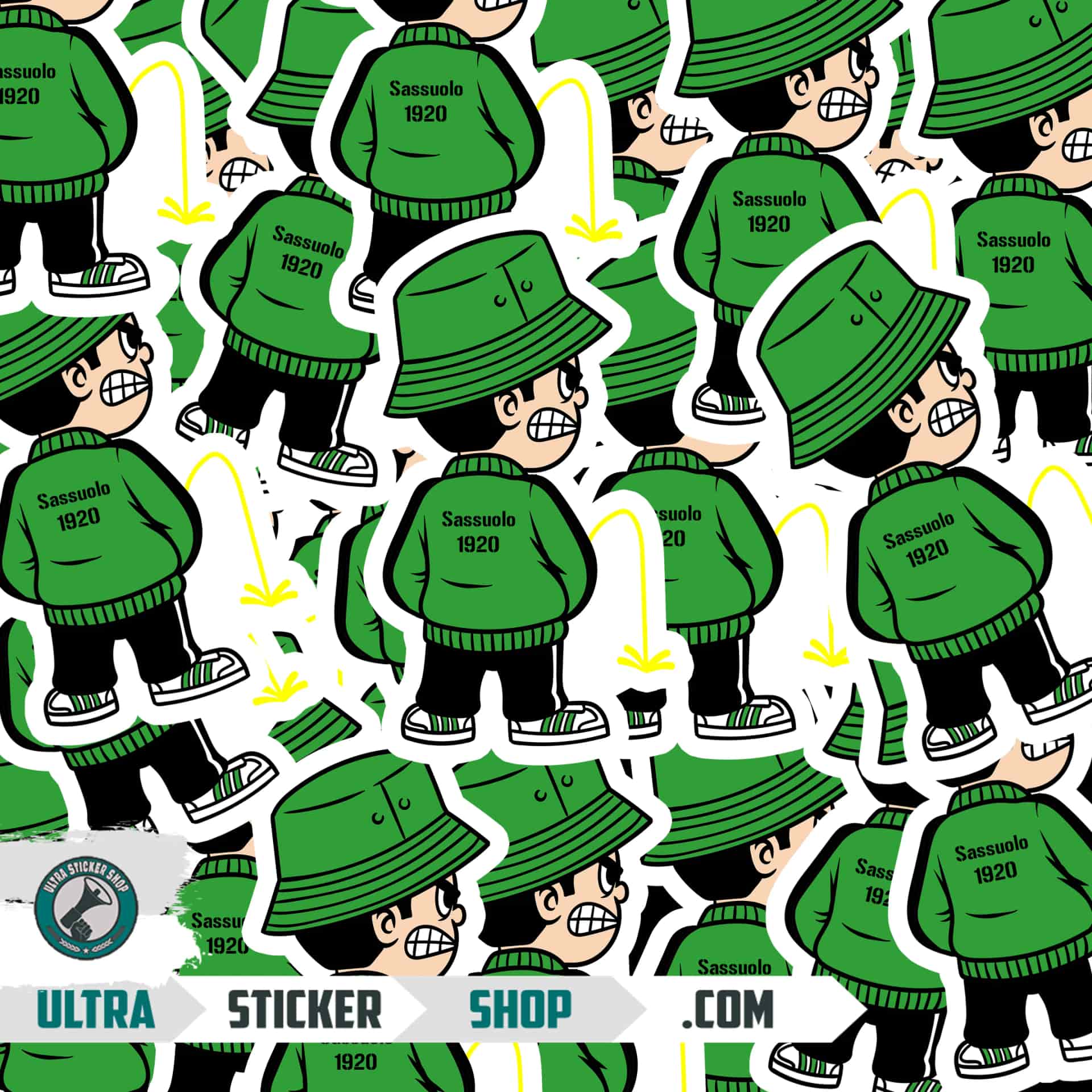 Sassuolo 1920 Pee Kid Stickers
