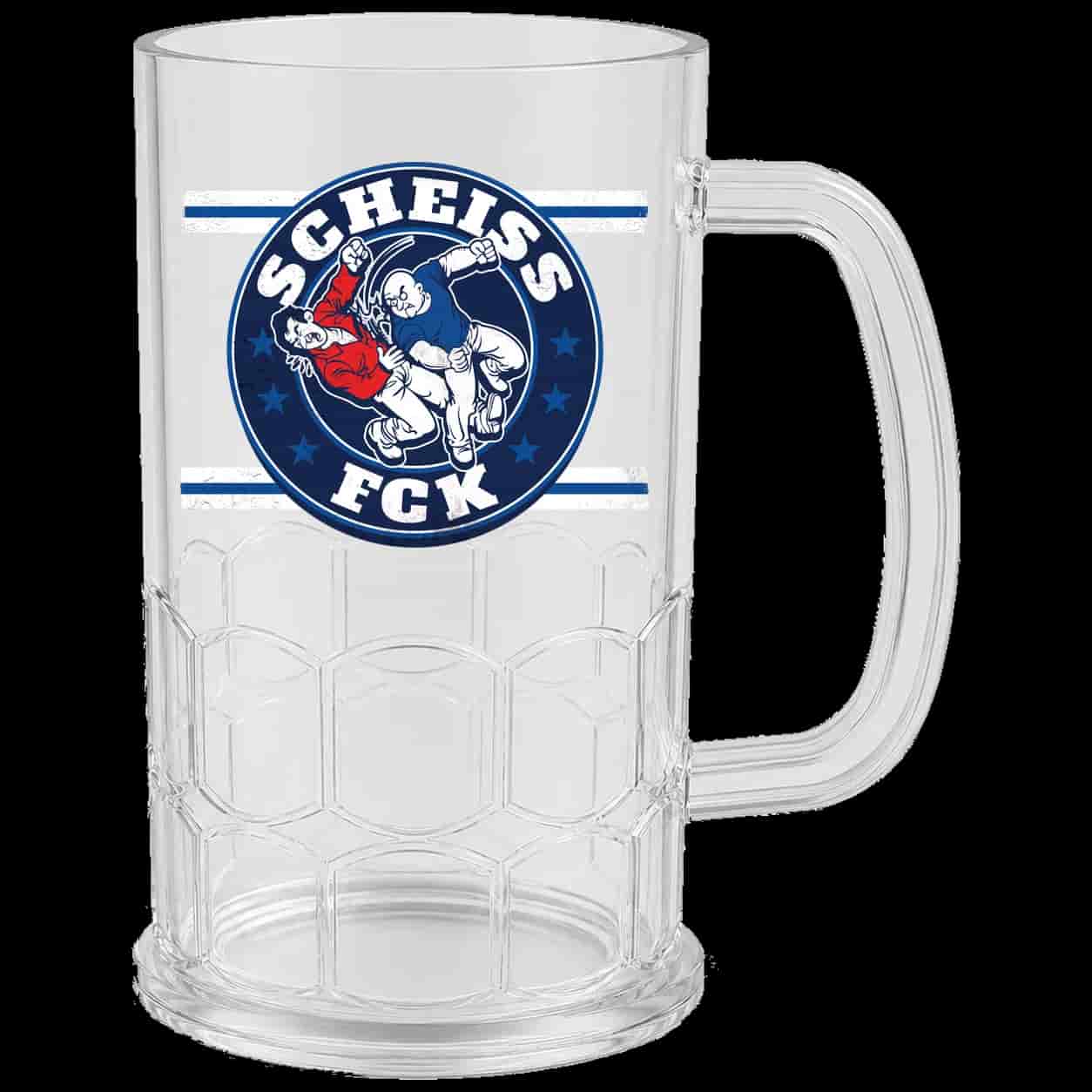 scheiss fck Beer Mug