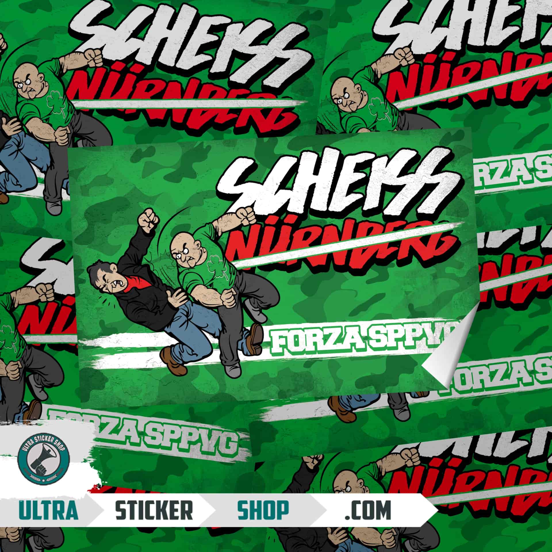 Scheiss Nürnberg Stickers