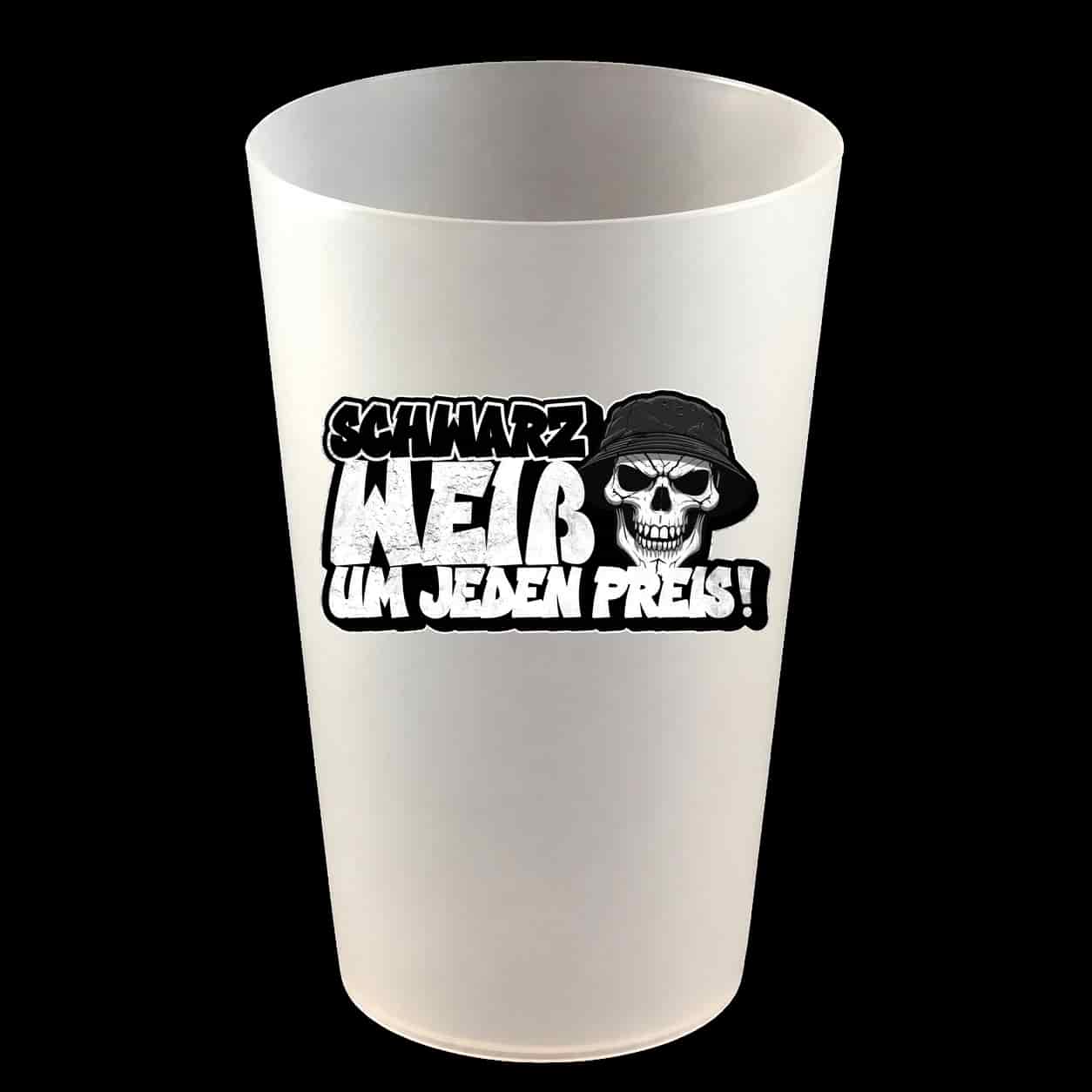Schwarz-Weiß um jeden Preis! Hardcup
