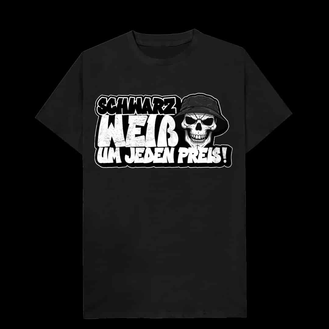 Schwarz-Weiß um jeden Preis! T-Shirt