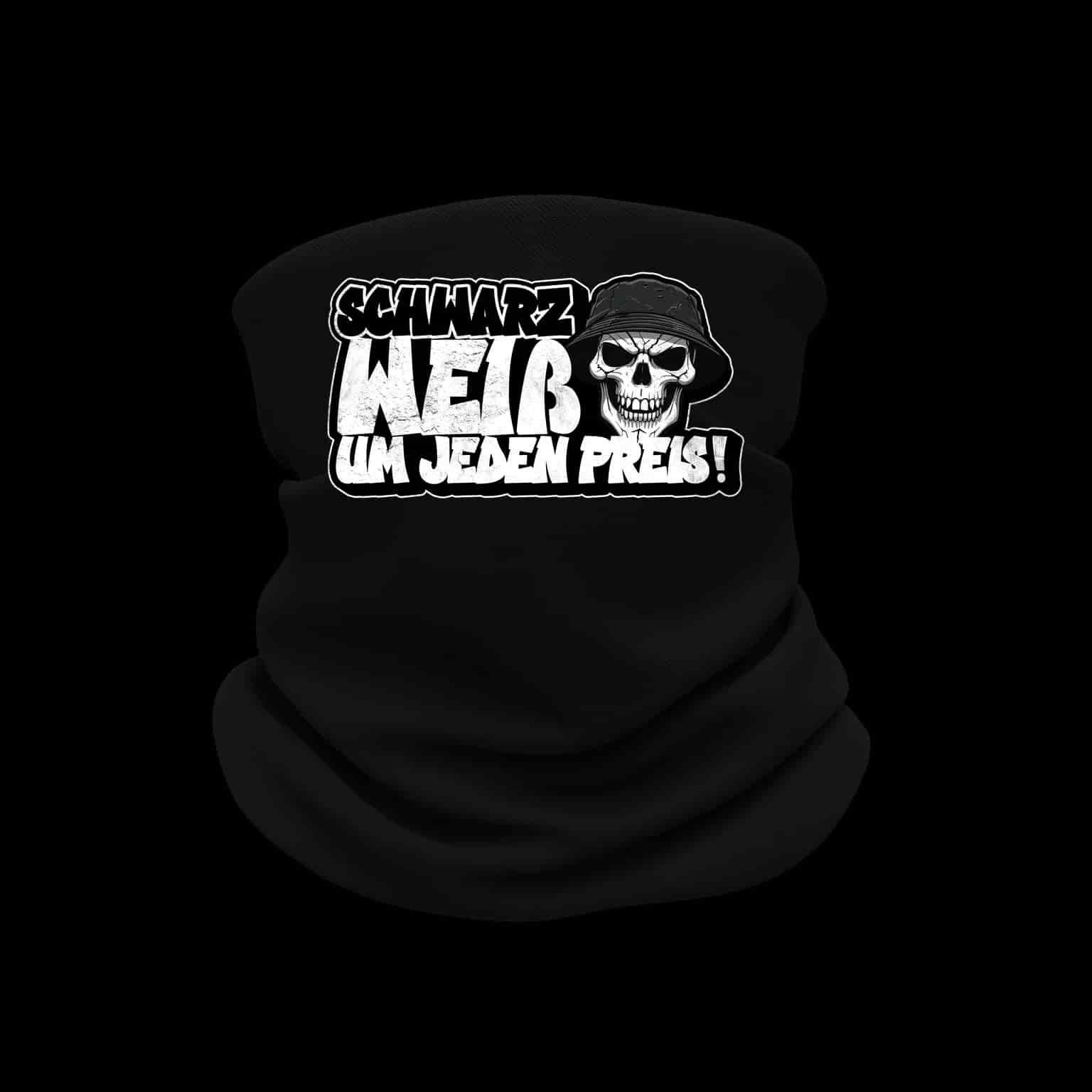 Schwarz-Weiß um jeden Preis! Neckwarmer