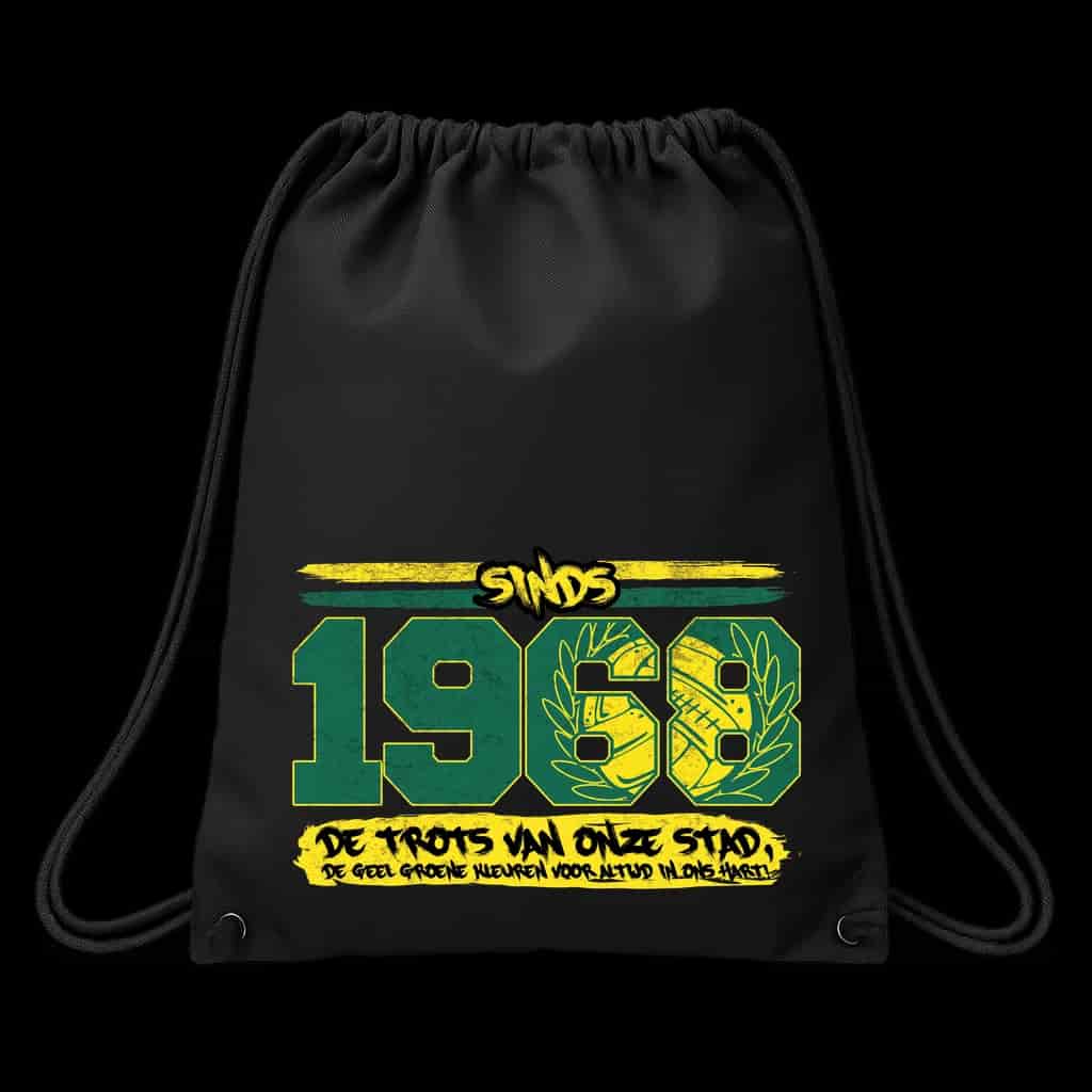 Sinds 1968 de trots van onze stad. De geel groene kleuren voor altijd in ons hart Sack Pack