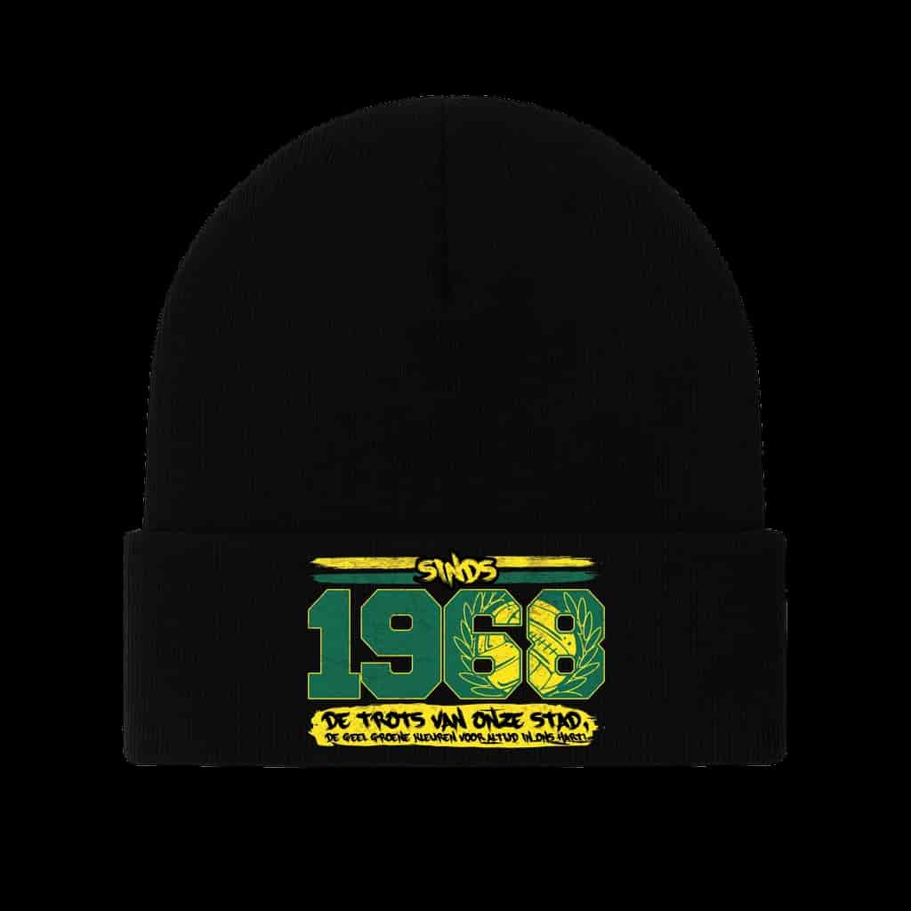 Sinds 1968 de trots van onze stad. De geel groene kleuren voor altijd in ons hart Beanie