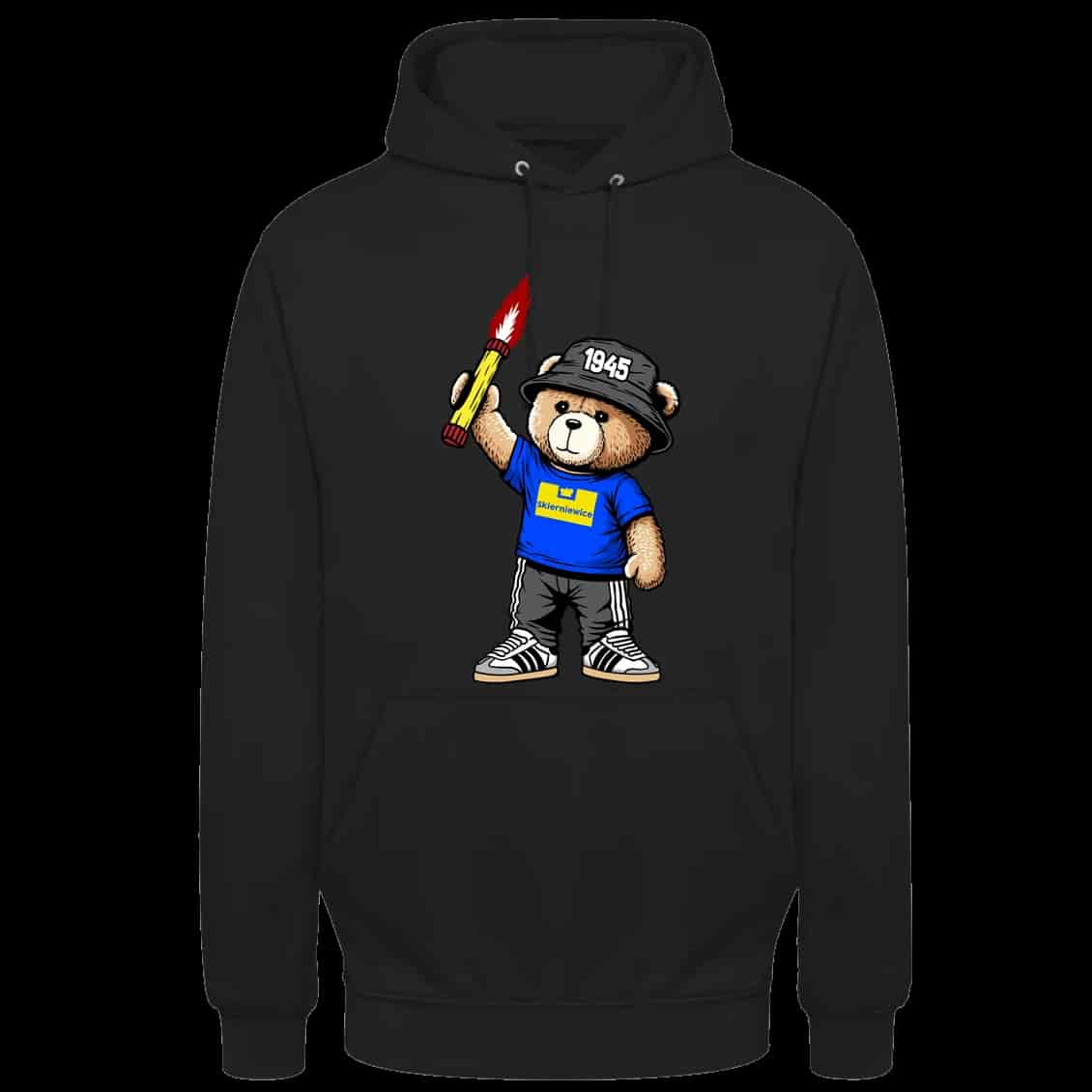 Skierniewice 1945 bear Hoodie