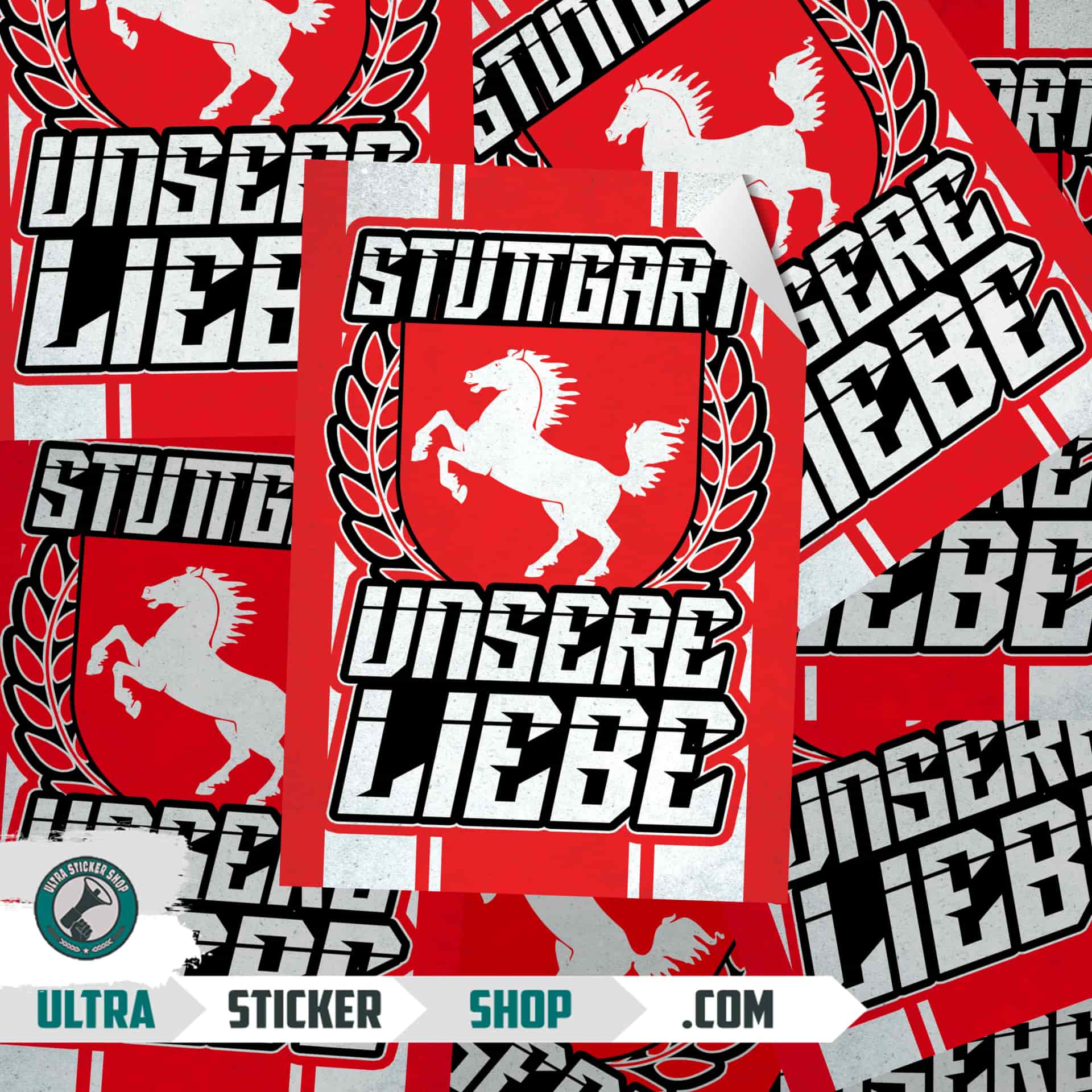 Stuttgart unsere liebe Stickers