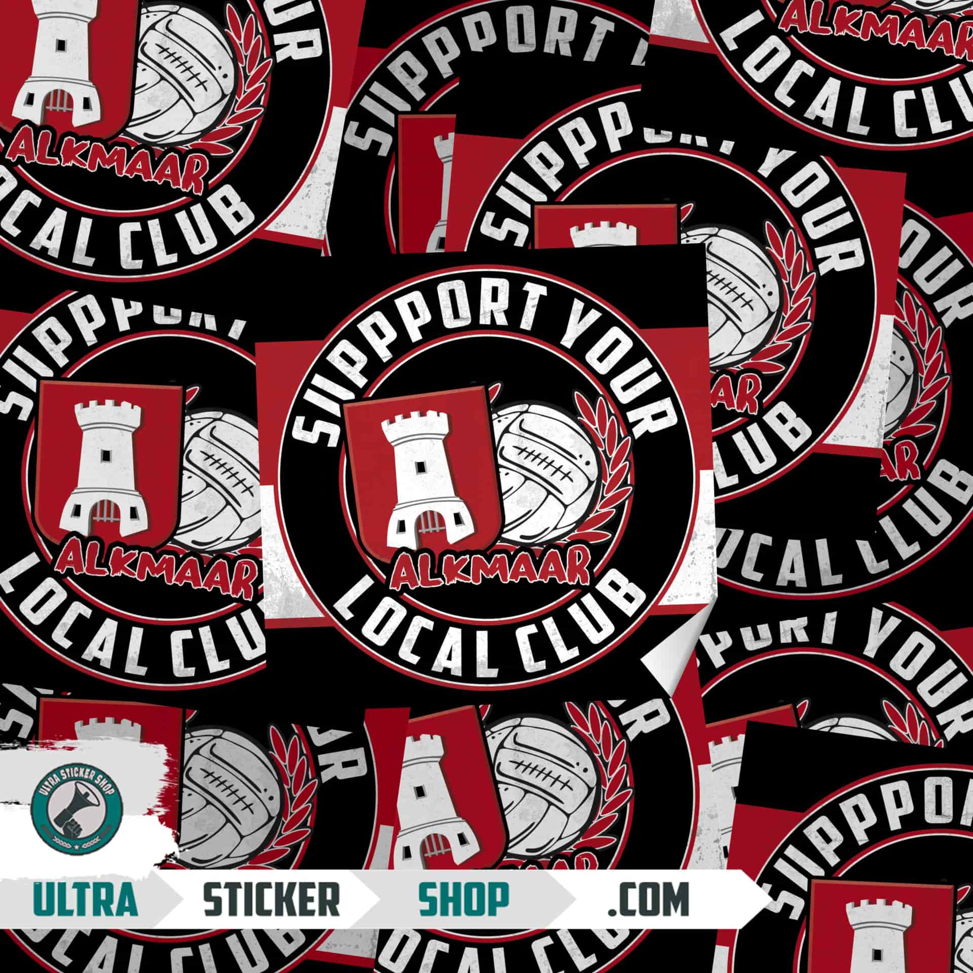 Support your local Alkmaar Stickers