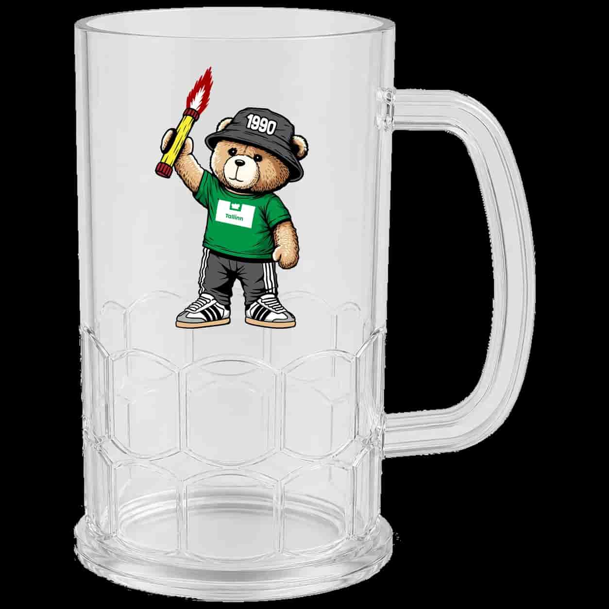 Tallinn 1990 bear Beer Mug