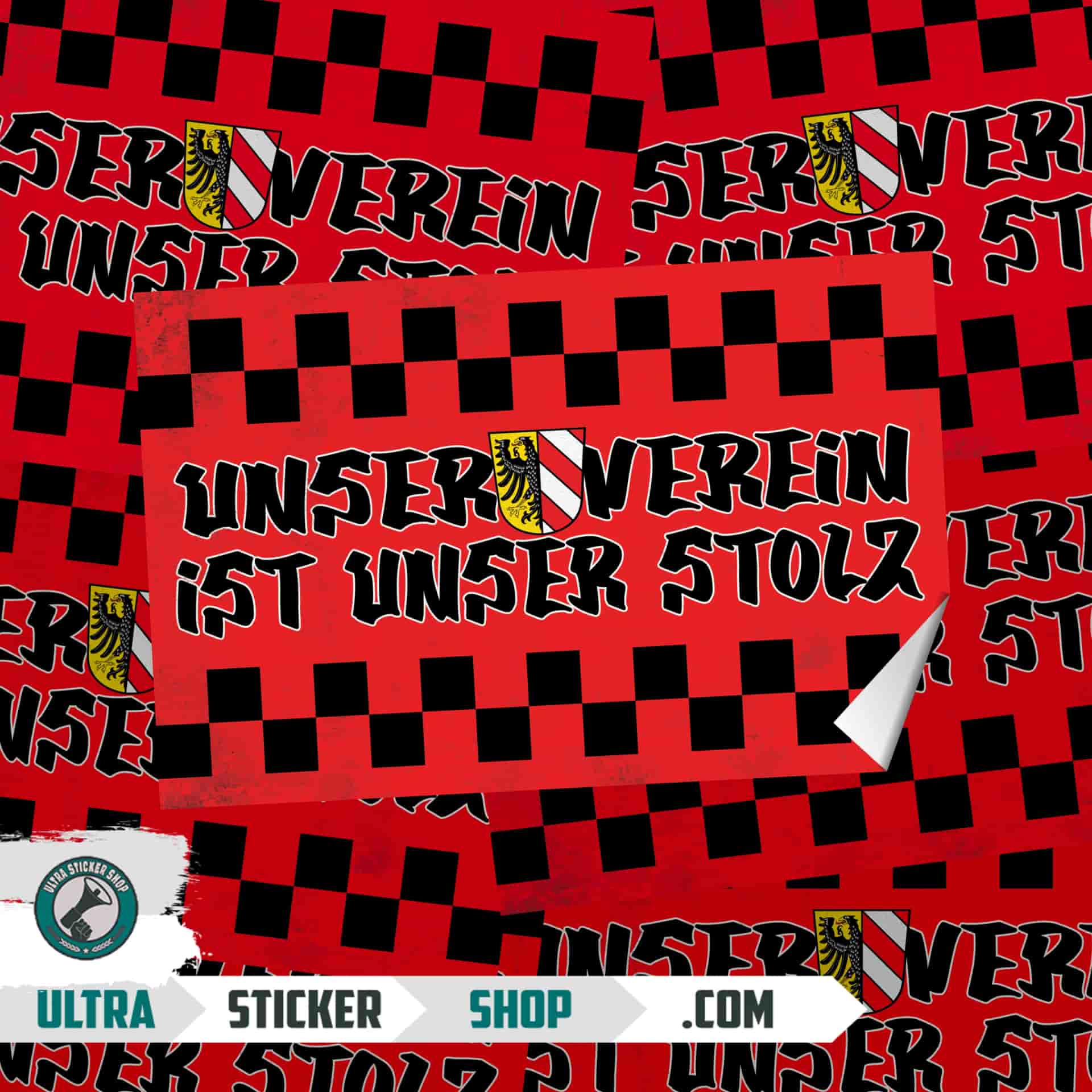 unser verein ist unser stolz Stickers