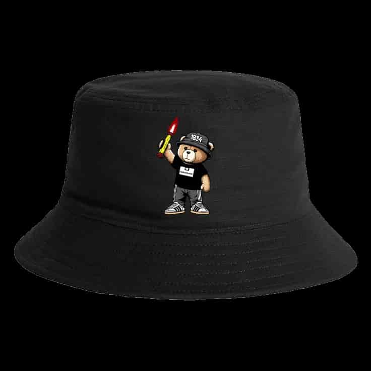 Valkeakoski 1934 bear Bucket Hat