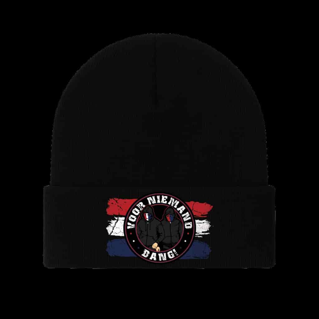 Voor niemand Bang Beanie