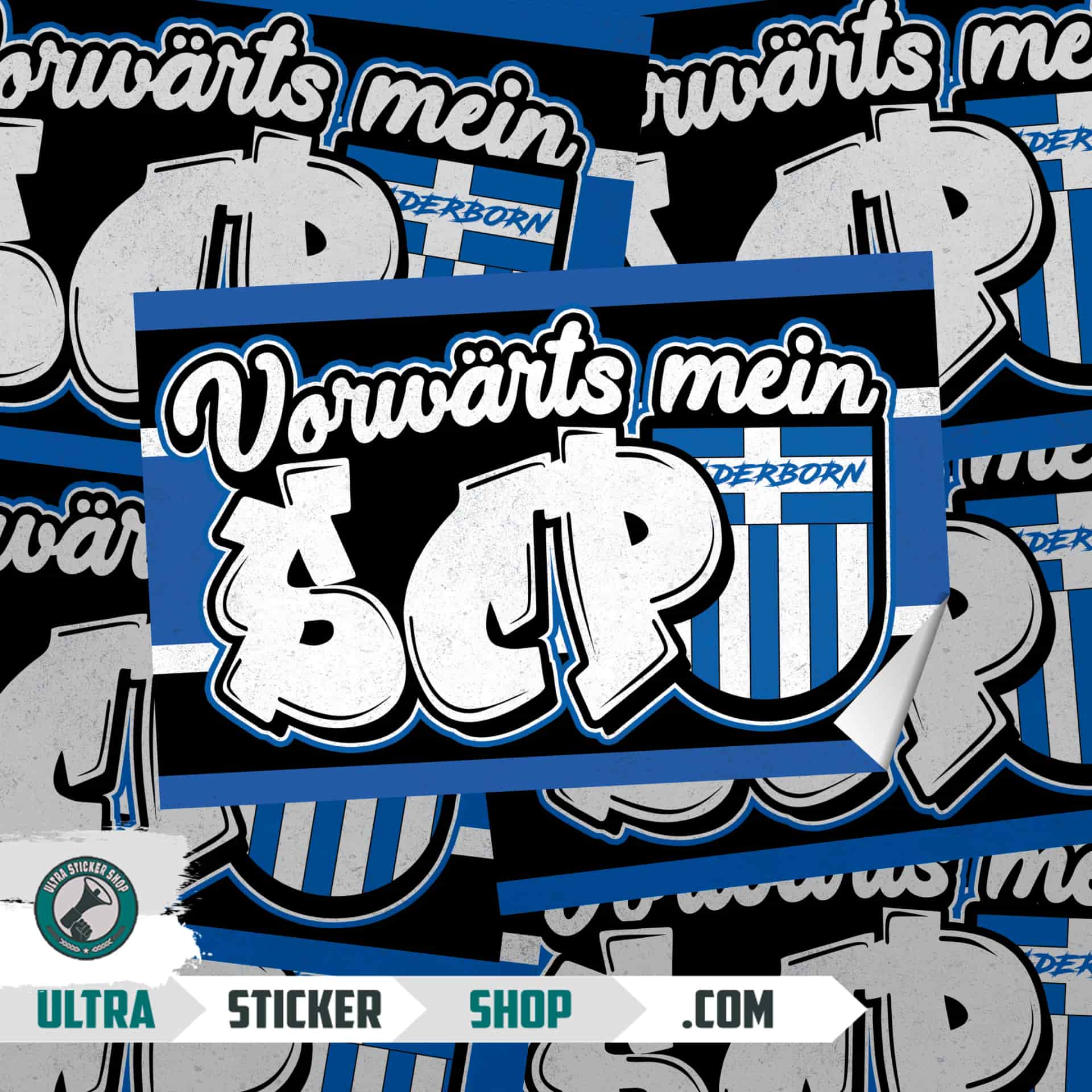 Vorwärts mein SCP Stickers
