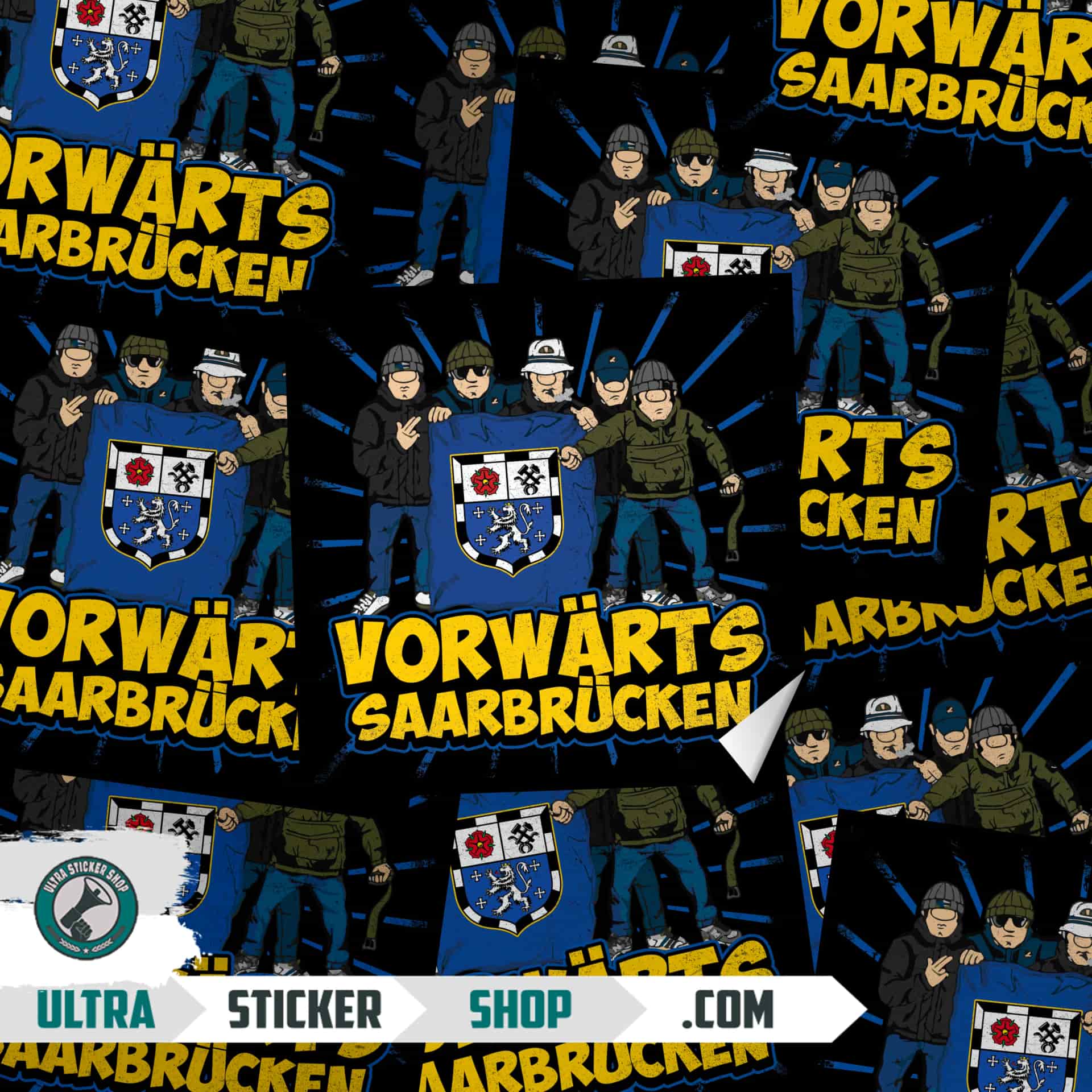 Vorwärts Saarbrücken Stickers