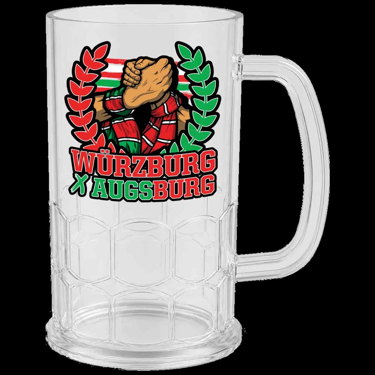 Würzburg X Augsburg Beer Mug