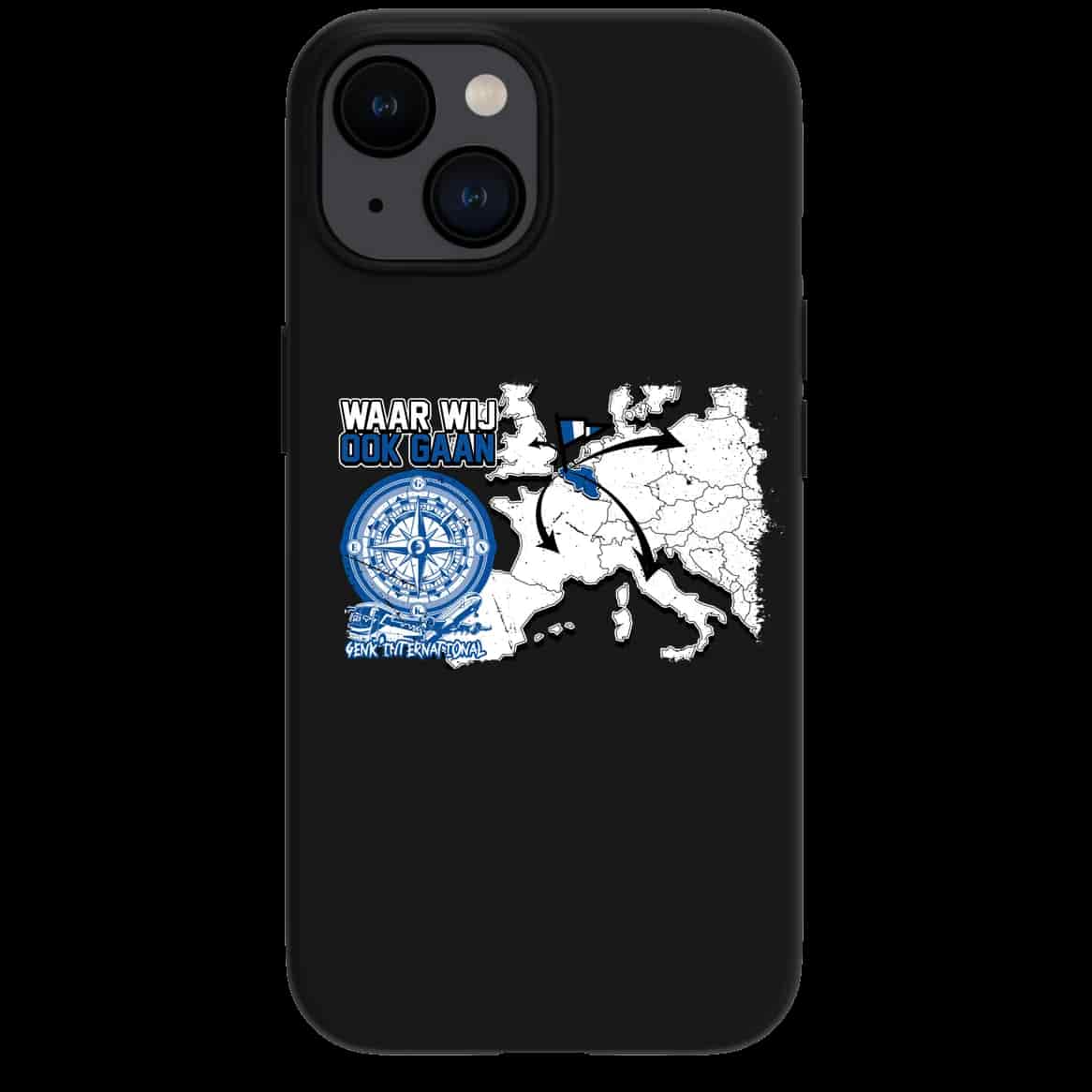 Waar wij ook gaan Genk Iphone Case