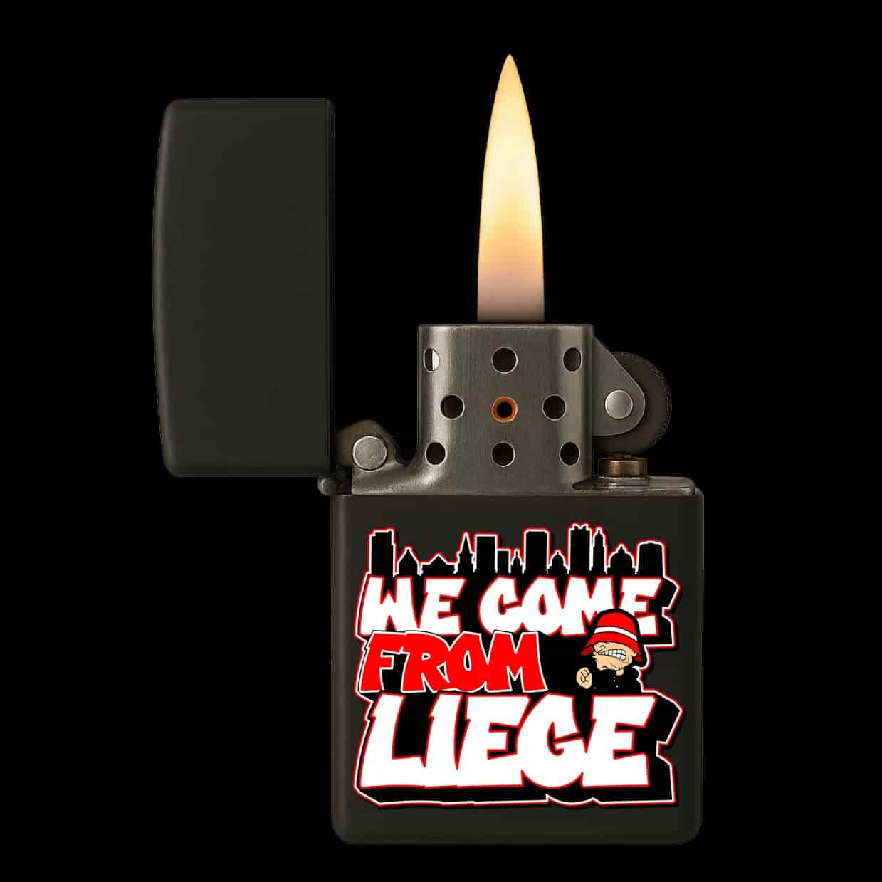 We come from Liege Lighter