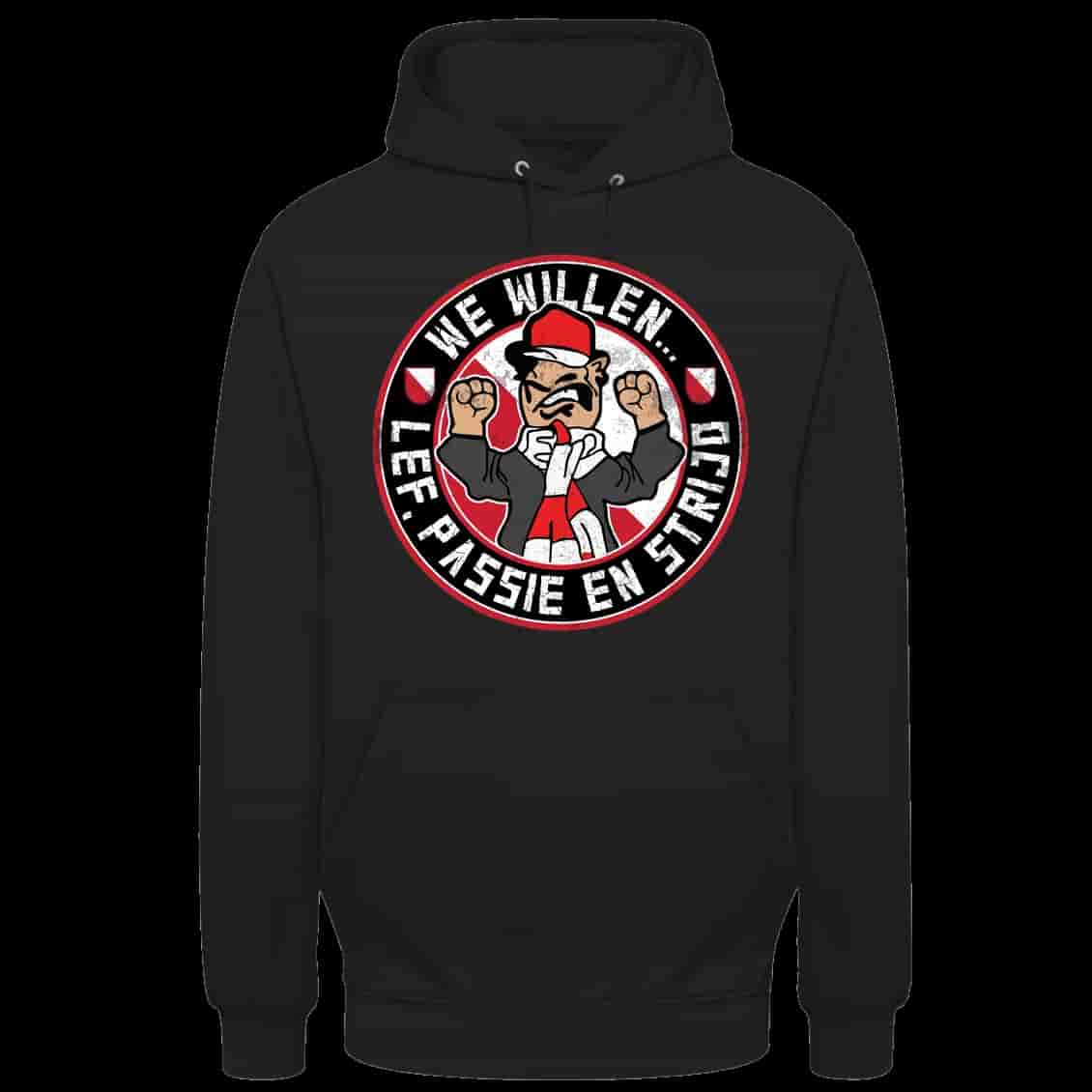 We willen.. lef, passie en strijd Hoodie
