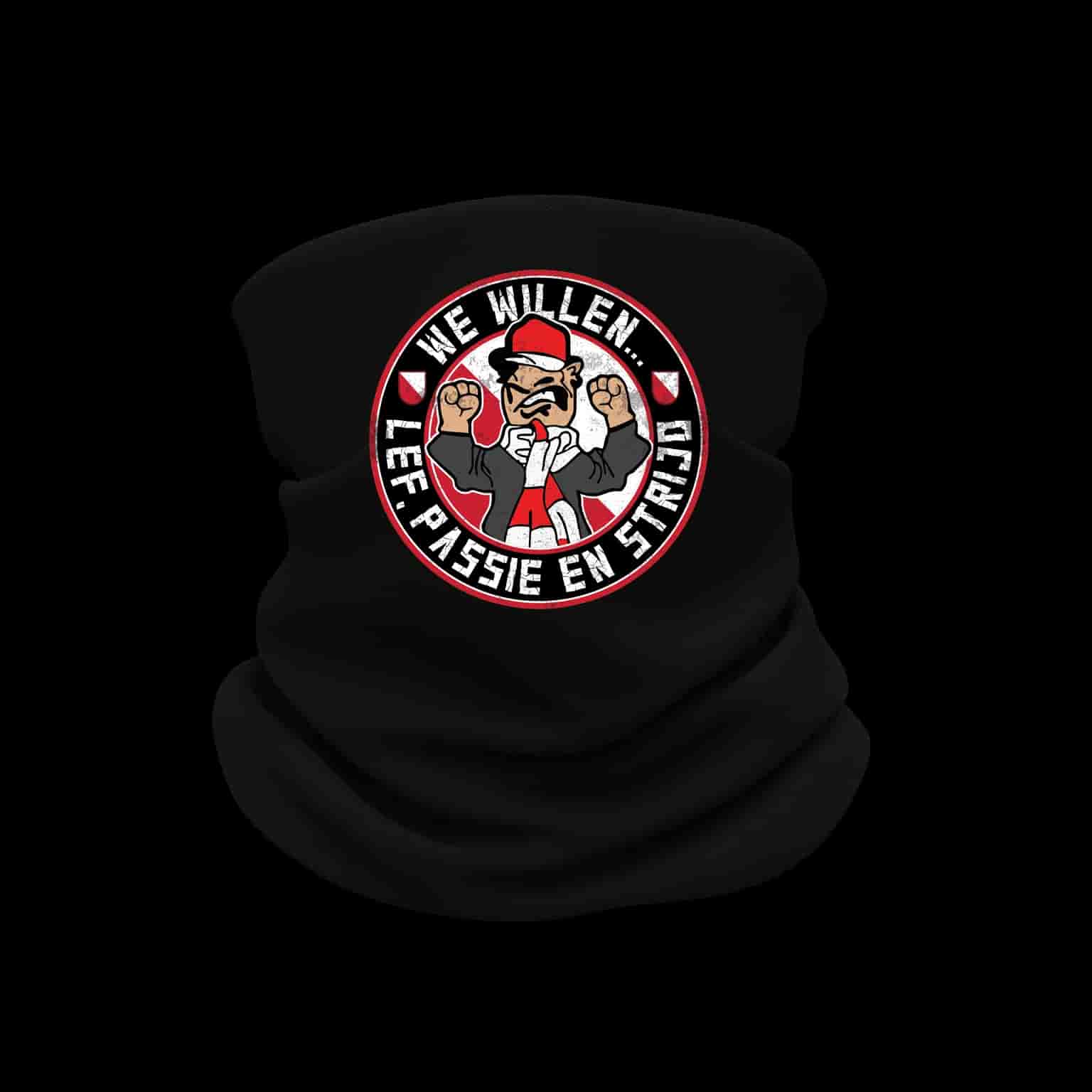 We willen.. lef, passie en strijd Neckwarmer