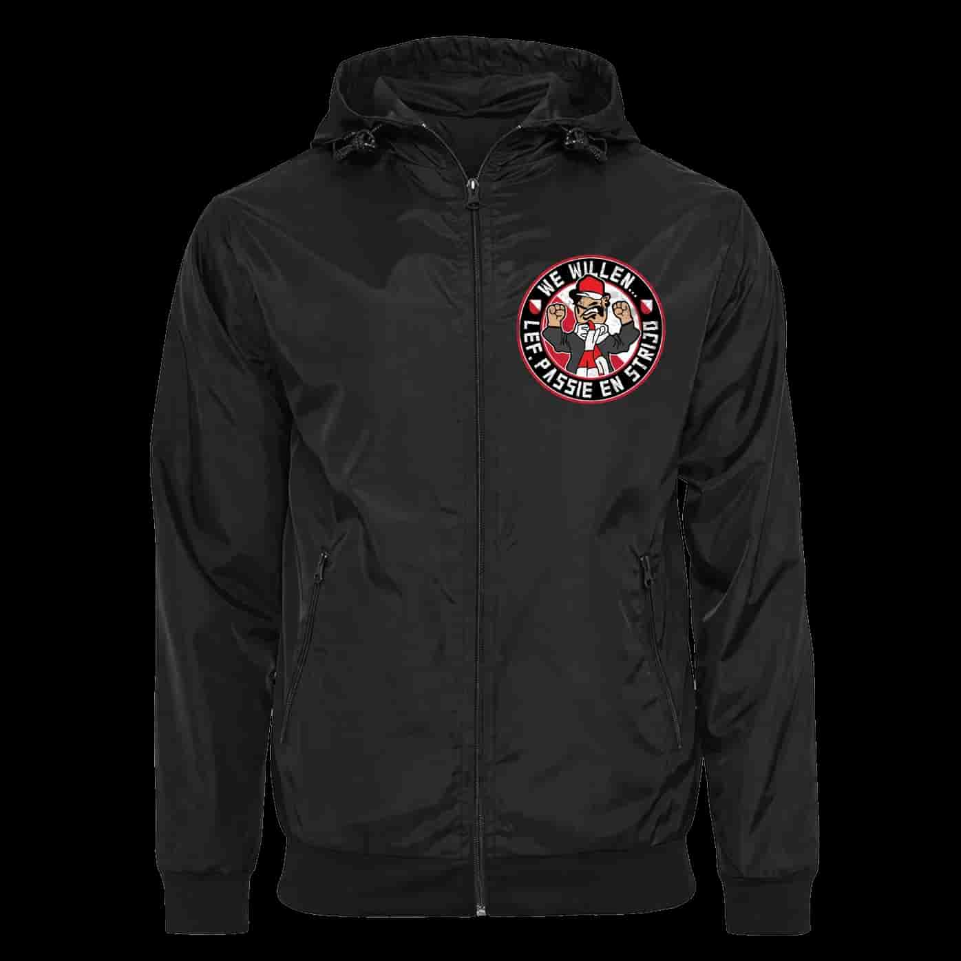 We willen.. lef, passie en strijd Jacket with Zip-Off Balaclava