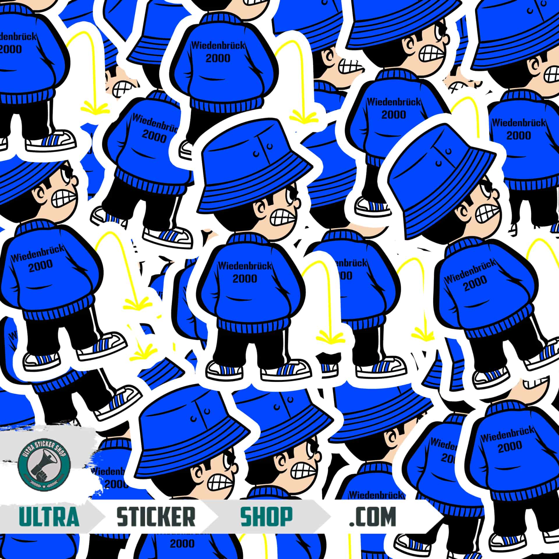 Wiedenbrück 2000 Pee Kid Stickers